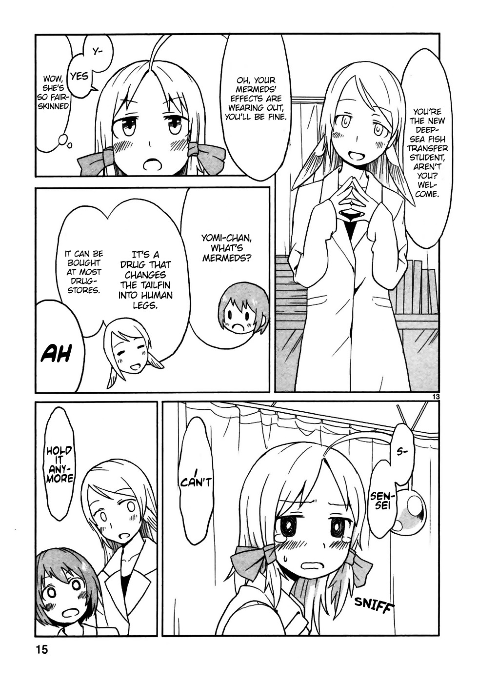 Shinkaigyo no Anko-san Chapter 1.2 page 17 - Chapter 1 (v2) : I am a Deep-Sea Fish
