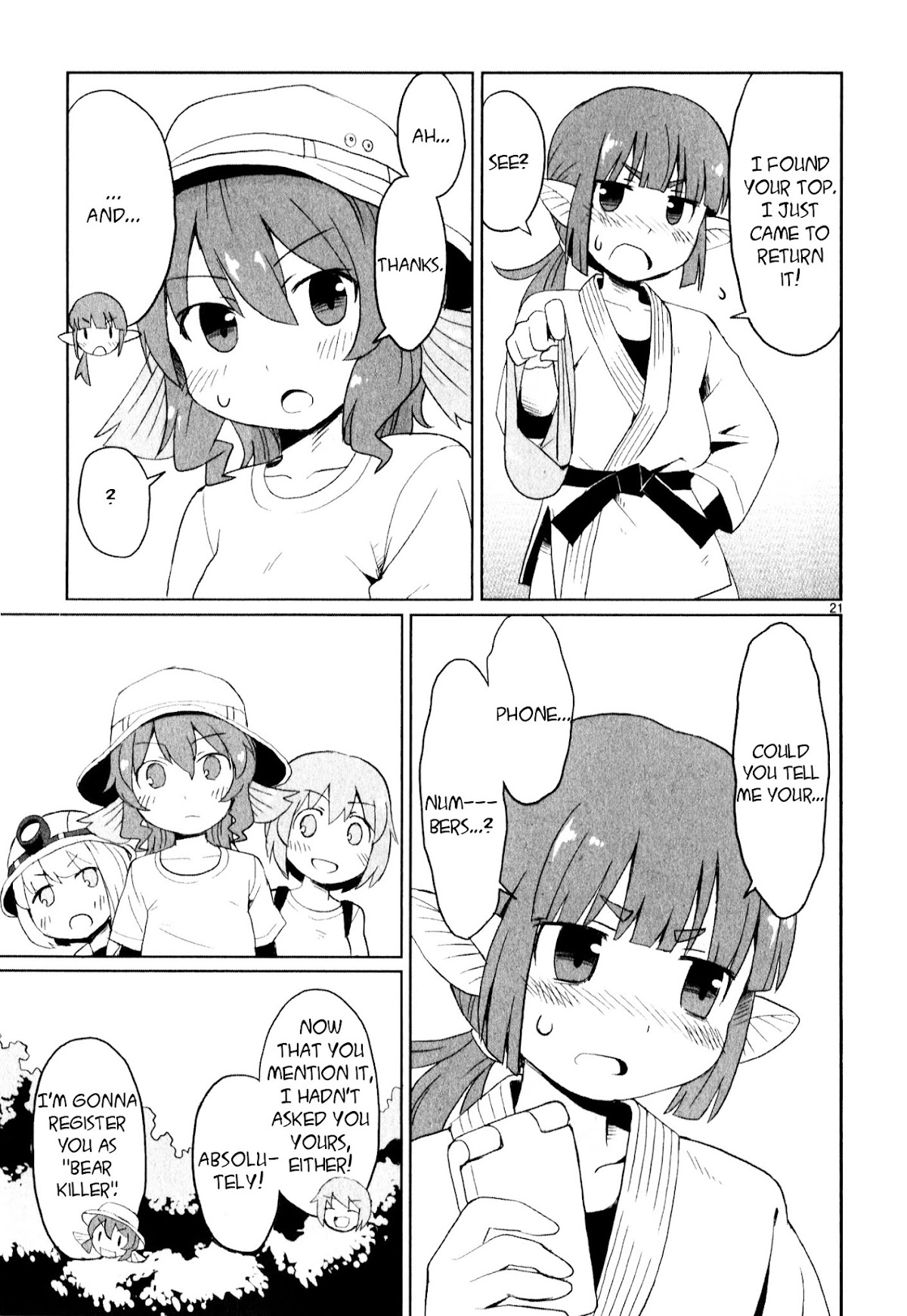 Shinkaigyo no Anko-san Chapter 11 page 21 - Chapter 11 : We Met A Bear