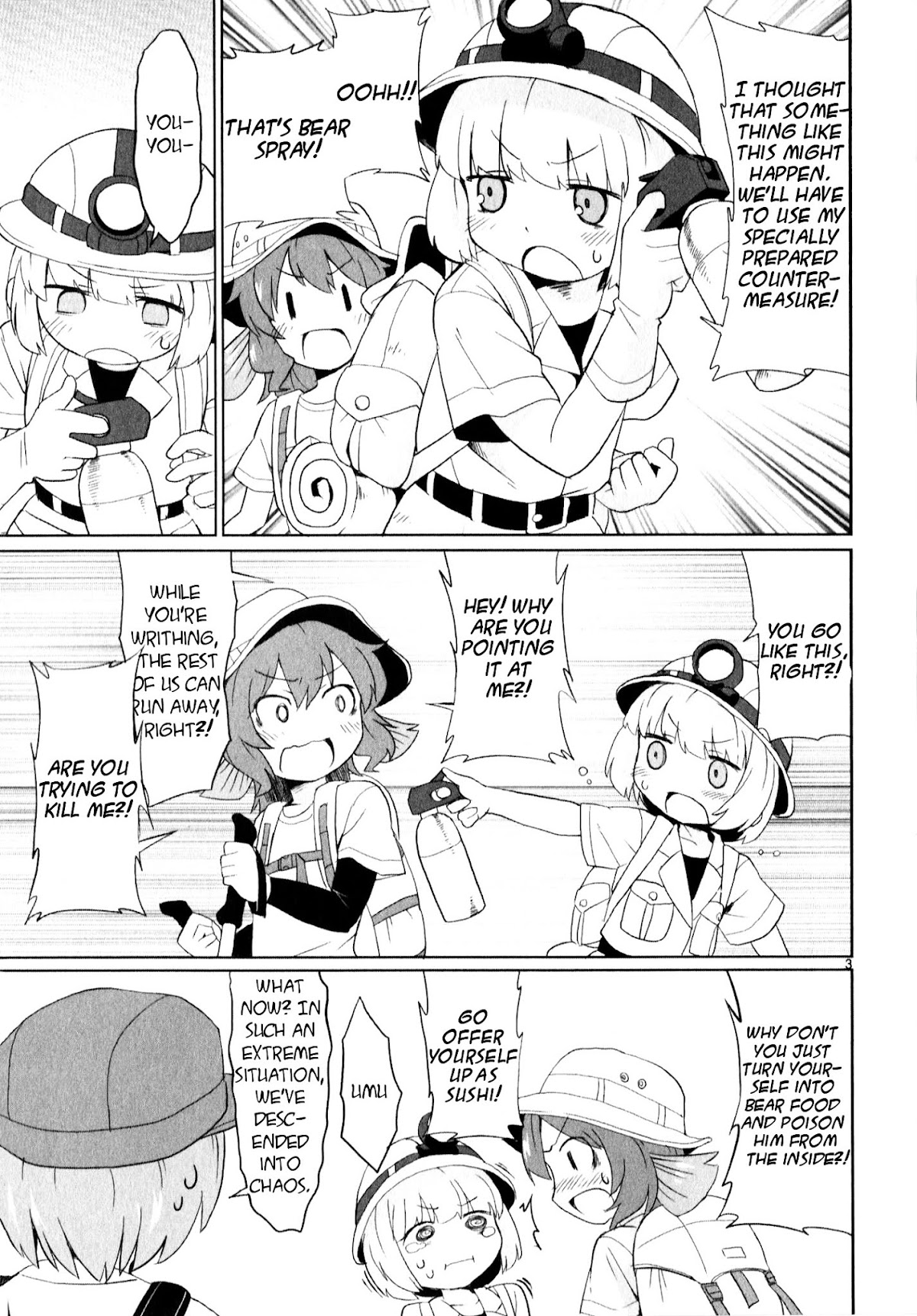 Shinkaigyo no Anko-san Chapter 11 page 3 - Chapter 11 : We Met A Bear