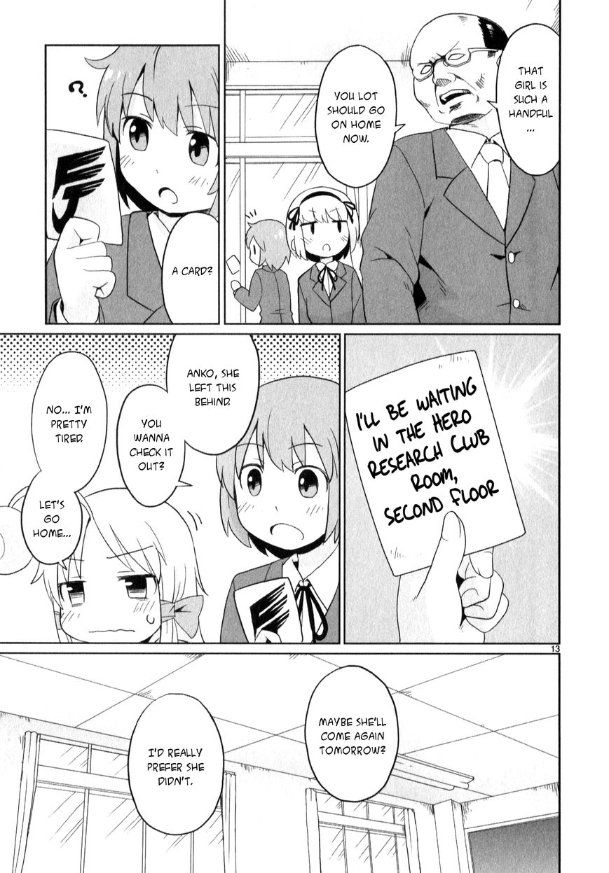 Shinkaigyo no Anko-san Chapter 14 page 13 - Chapter 14 : Wake Up the Hero