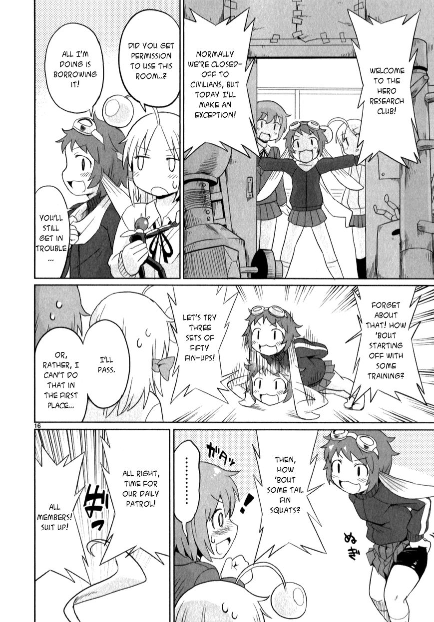 Shinkaigyo no Anko-san Chapter 14 page 16 - Chapter 14 : Wake Up the Hero