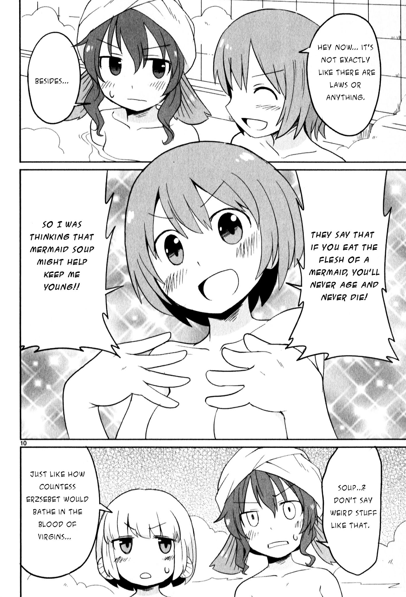 Shinkaigyo no Anko-san Chapter 15.4 page 10 - Chapter 15 : Ofuro Free For All (v4)
