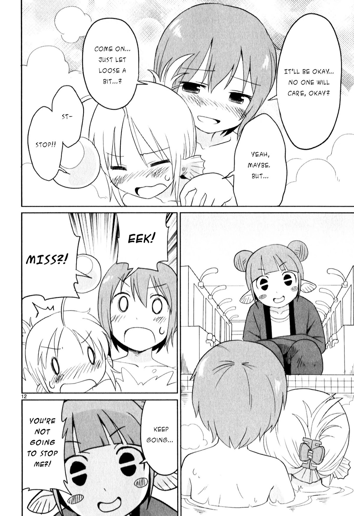 Shinkaigyo no Anko-san Chapter 15.4 page 12 - Chapter 15 : Ofuro Free For All (v4)
