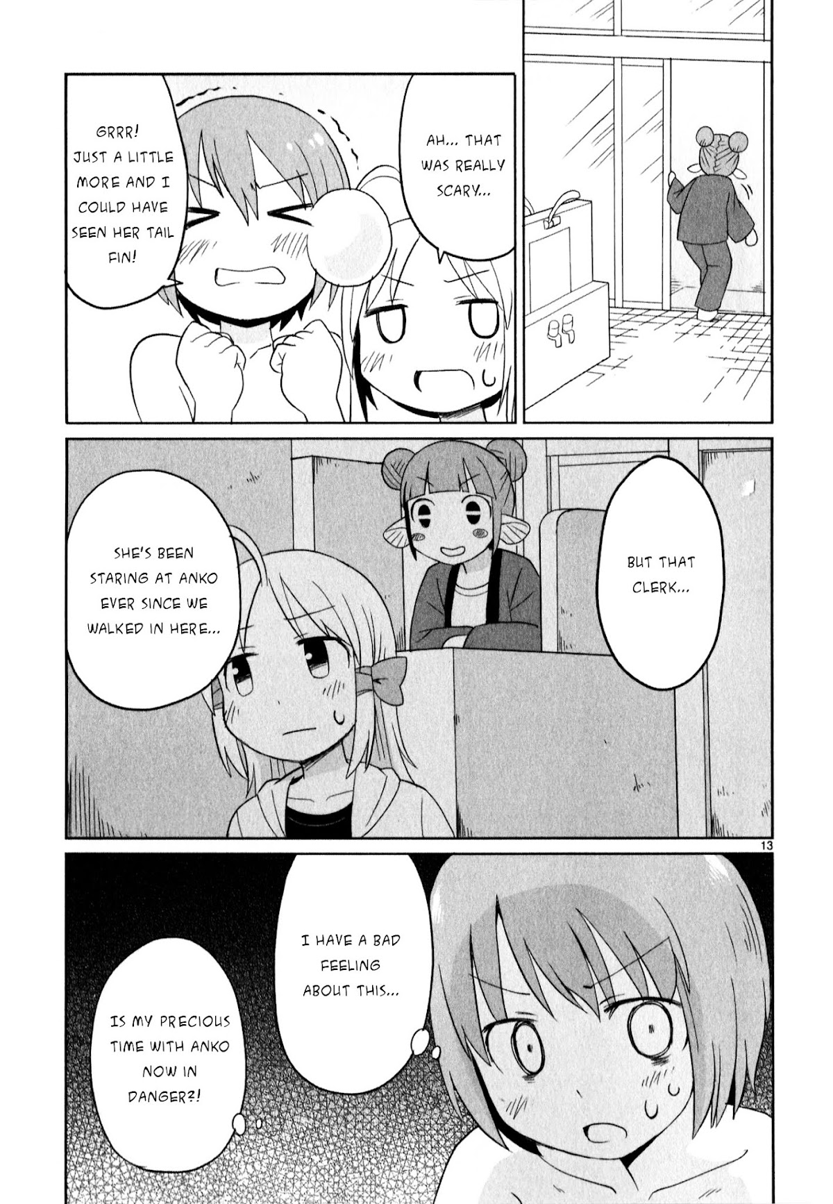 Shinkaigyo no Anko-san Chapter 15.4 page 13 - Chapter 15 : Ofuro Free For All (v4)