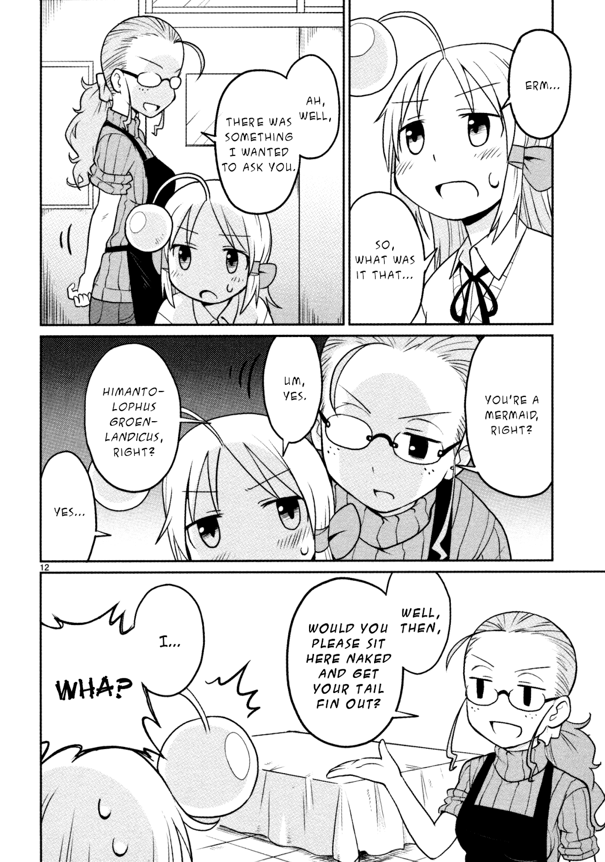 Shinkaigyo no Anko-san Chapter 17 page 12 - Chapter 17 : Mermaids are God's Art