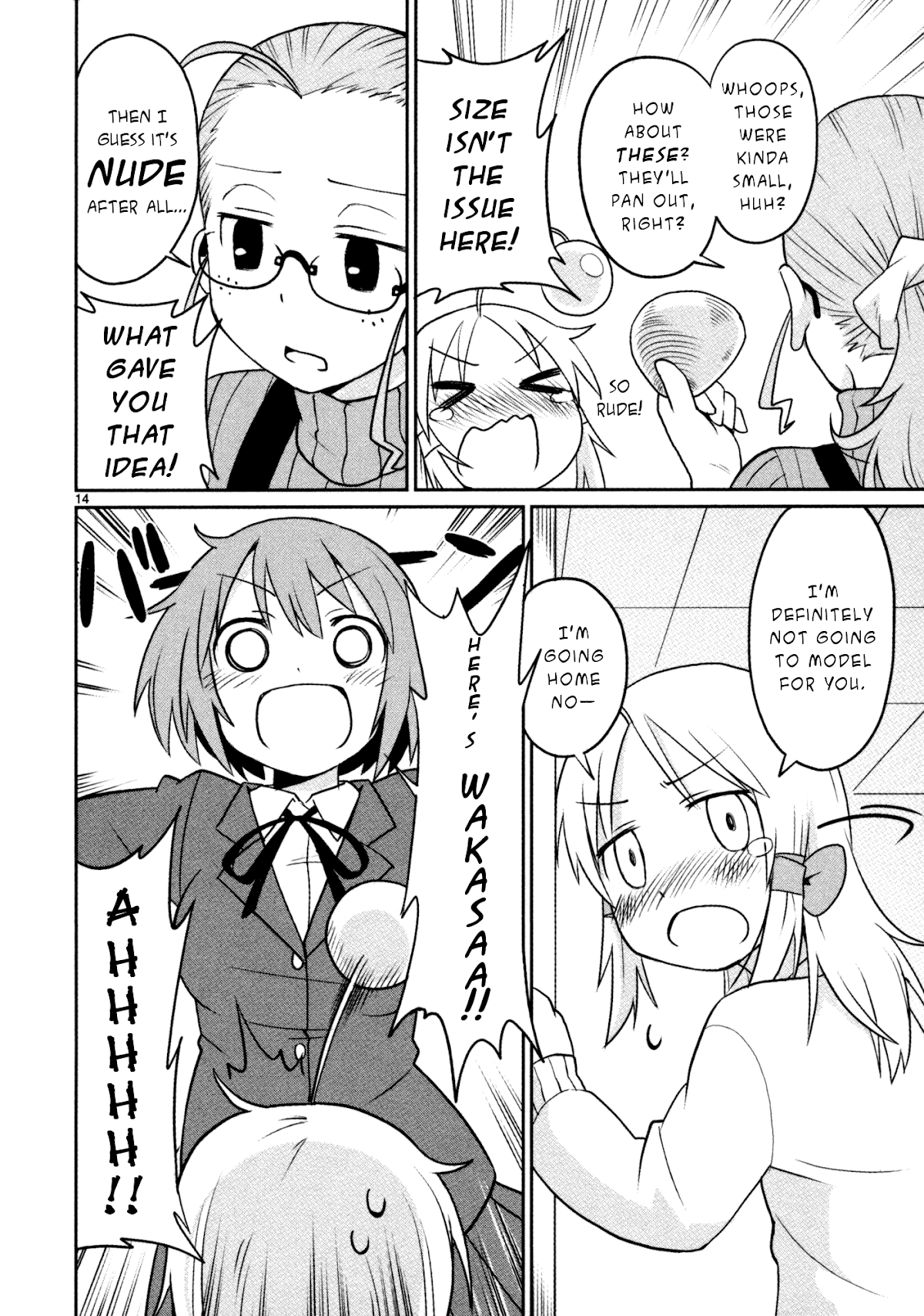Shinkaigyo no Anko-san Chapter 17 page 14 - Chapter 17 : Mermaids are God's Art