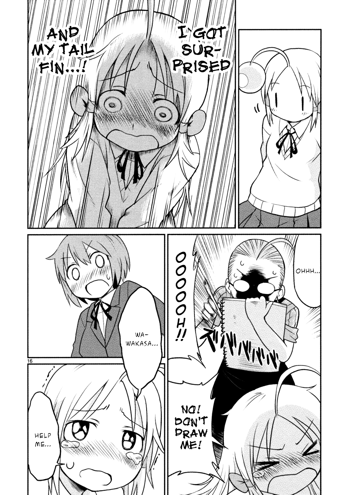 Shinkaigyo no Anko-san Chapter 17 page 16 - Chapter 17 : Mermaids are God's Art