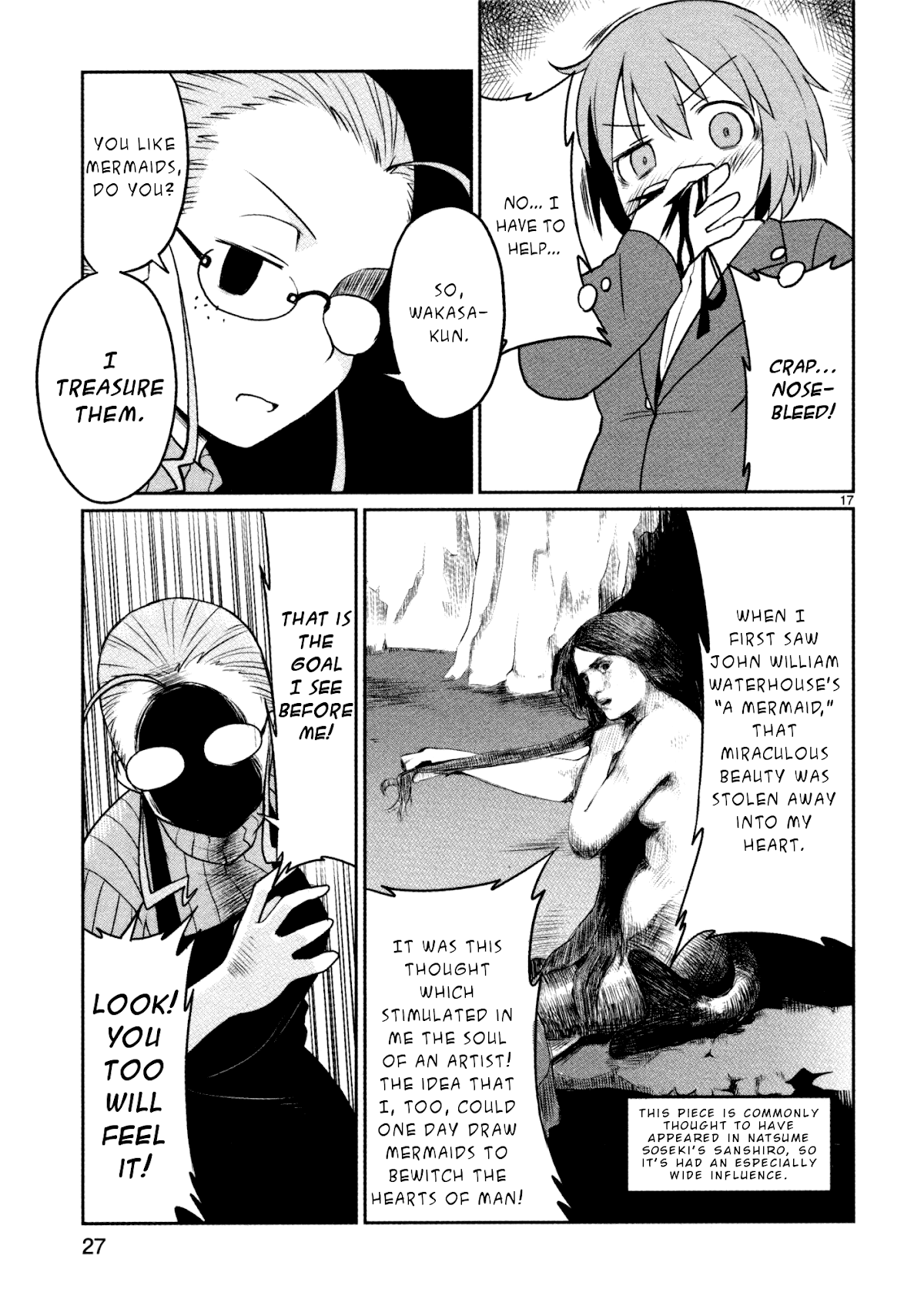 Shinkaigyo no Anko-san Chapter 17 page 17 - Chapter 17 : Mermaids are God's Art