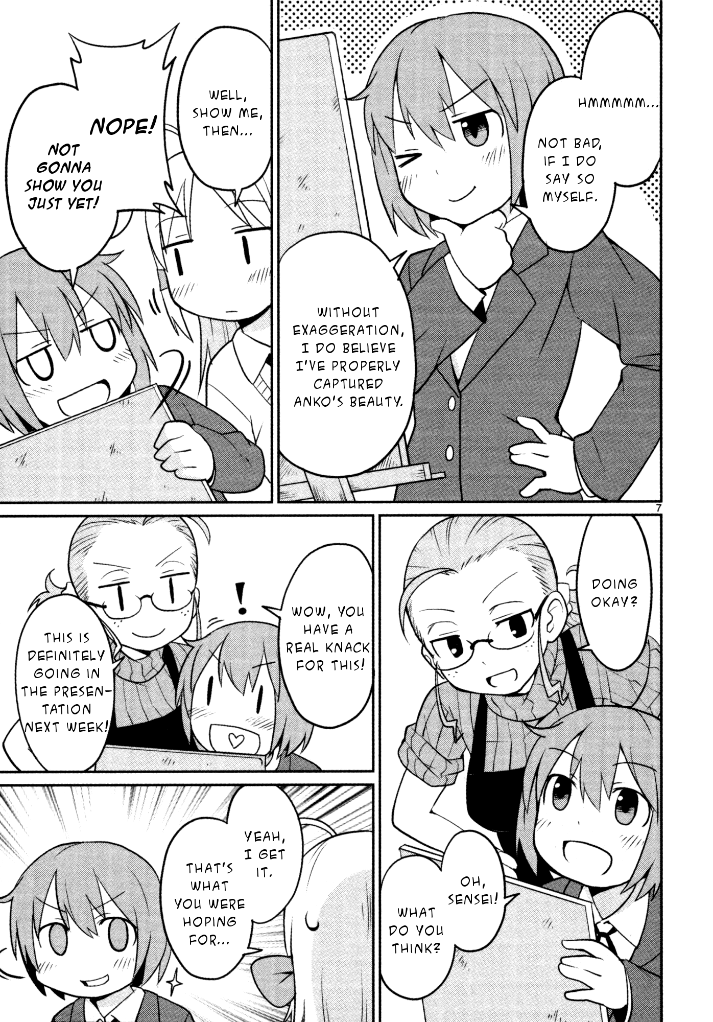 Shinkaigyo no Anko-san Chapter 17 page 7 - Chapter 17 : Mermaids are God's Art