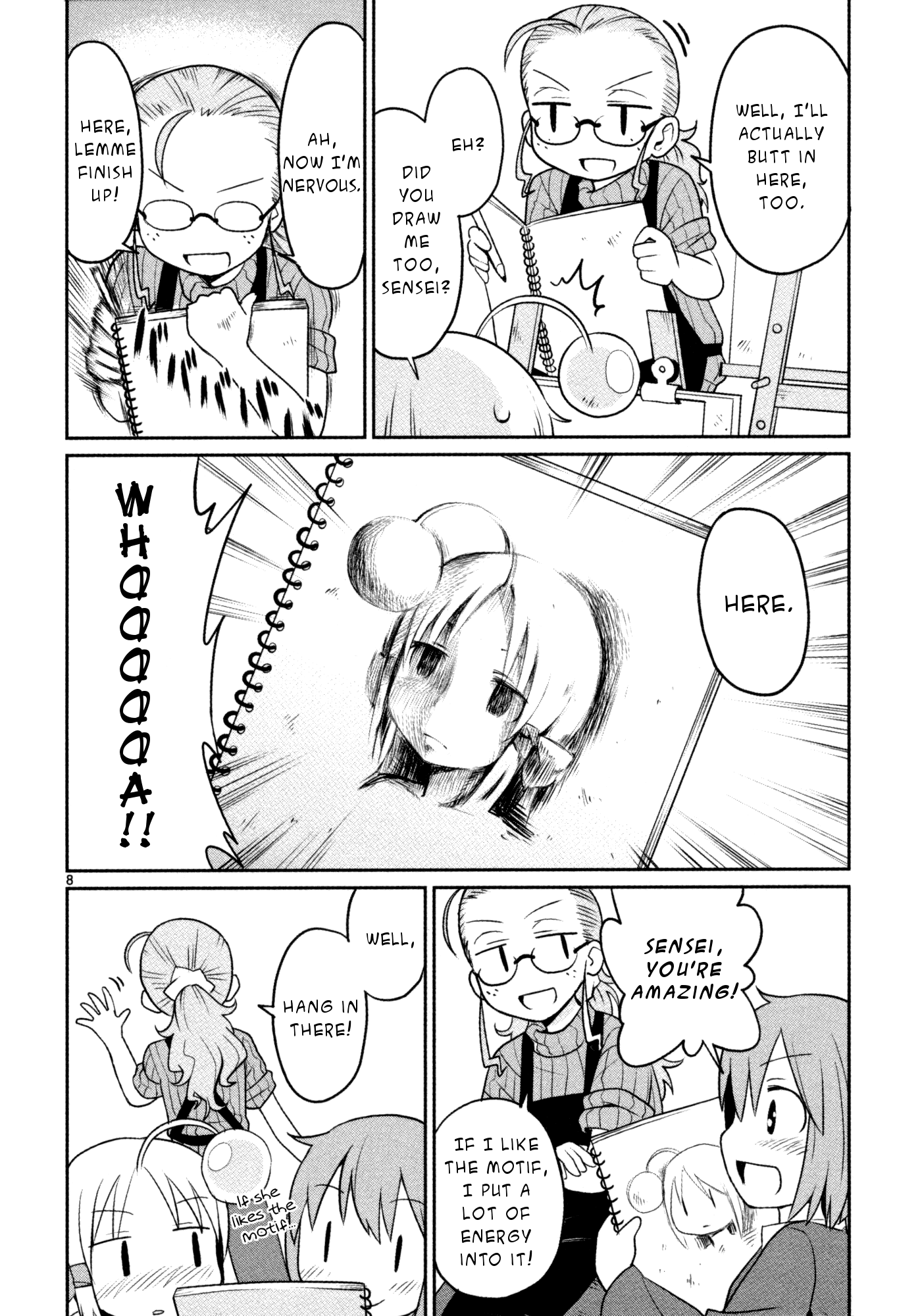 Shinkaigyo no Anko-san Chapter 17 page 8 - Chapter 17 : Mermaids are God's Art
