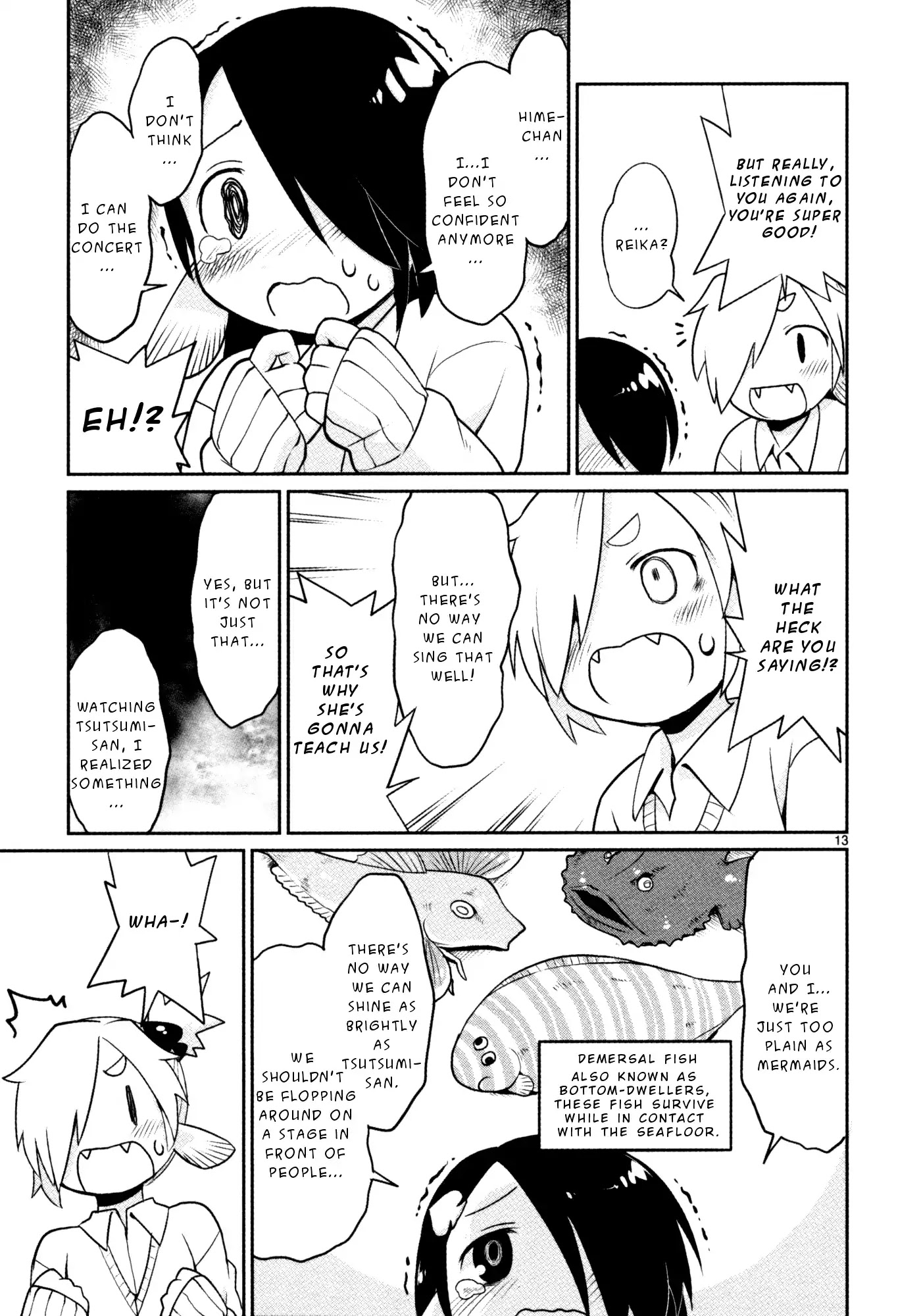 Shinkaigyo no Anko-san Chapter 18 page 13 - Chapter 18: Starting an Idol's Life from the Bottom