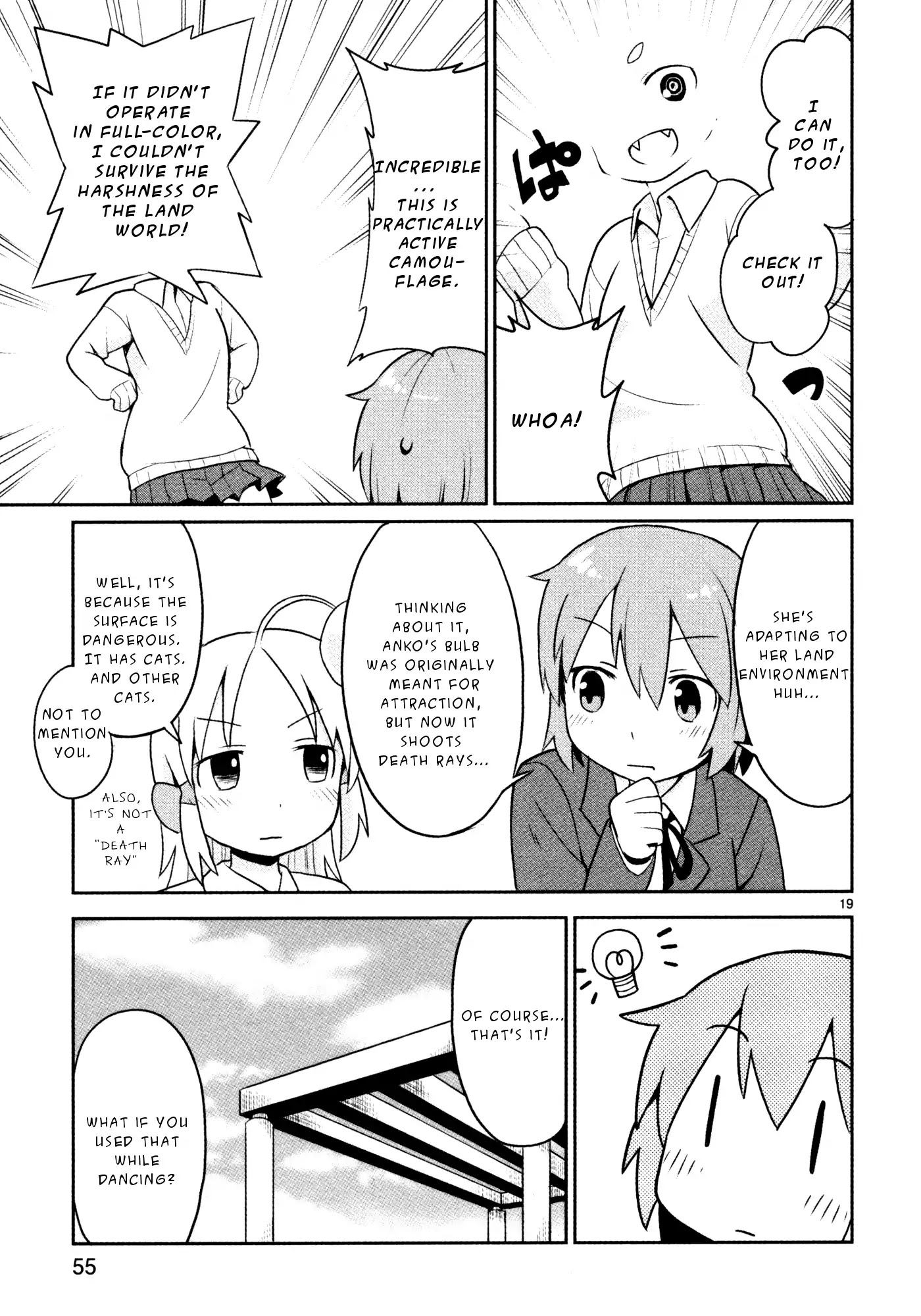 Shinkaigyo no Anko-san Chapter 18 page 19 - Chapter 18: Starting an Idol's Life from the Bottom