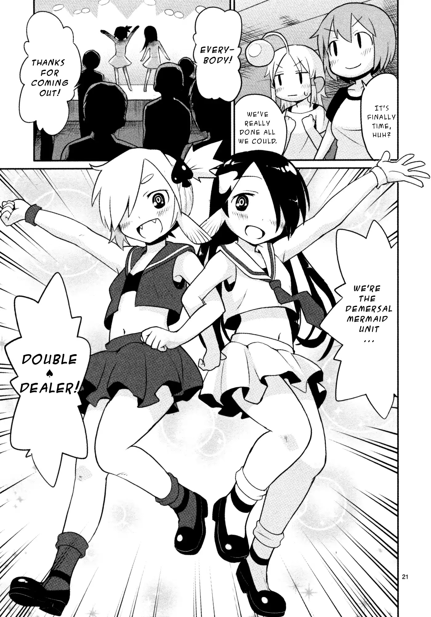 Shinkaigyo no Anko-san Chapter 18 page 21 - Chapter 18: Starting an Idol's Life from the Bottom