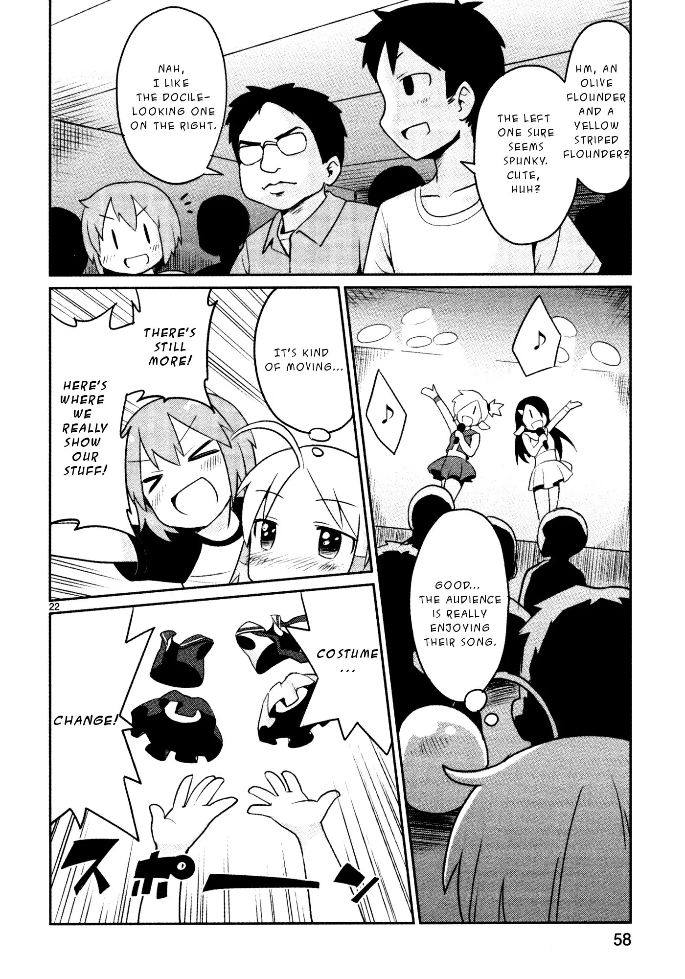 Shinkaigyo no Anko-san Chapter 18 page 22 - Chapter 18: Starting an Idol's Life from the Bottom