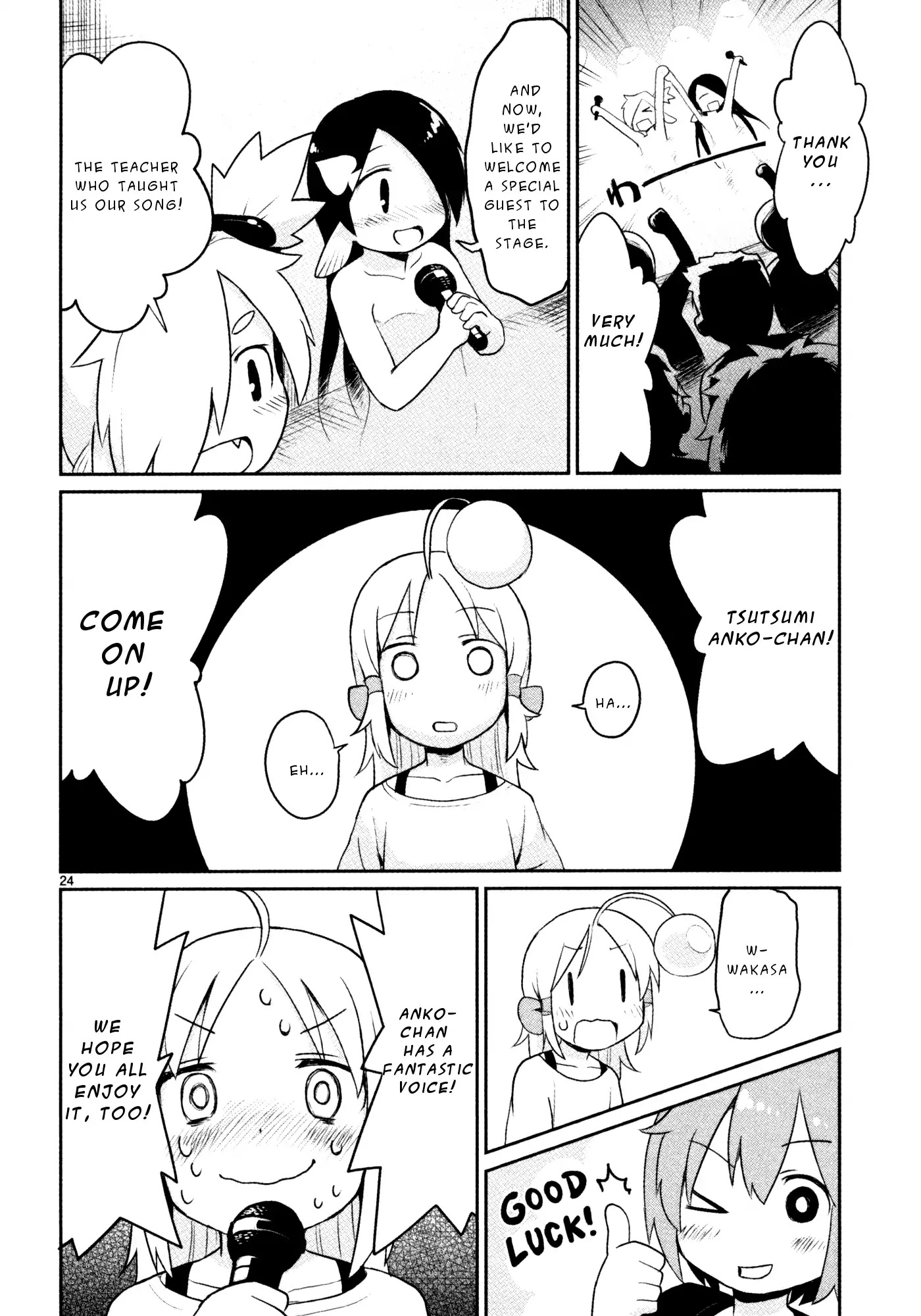Shinkaigyo no Anko-san Chapter 18 page 24 - Chapter 18: Starting an Idol's Life from the Bottom