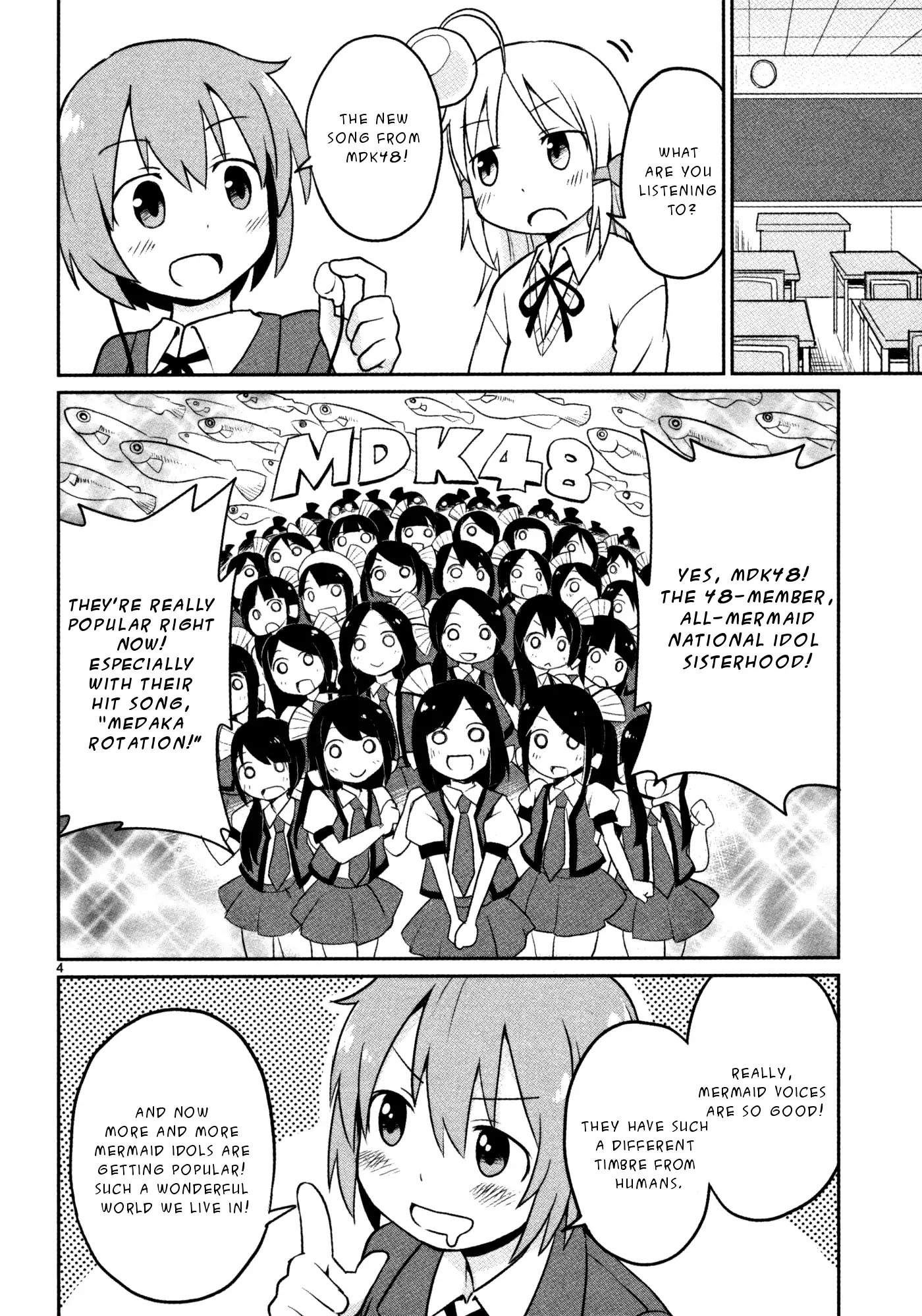 Shinkaigyo no Anko-san Chapter 18 page 4 - Chapter 18: Starting an Idol's Life from the Bottom