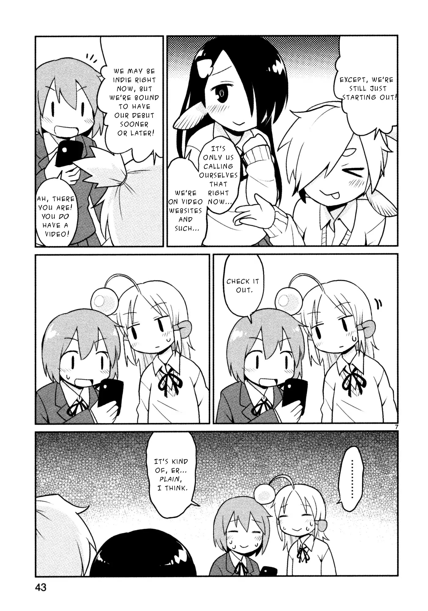 Shinkaigyo no Anko-san Chapter 18 page 7 - Chapter 18: Starting an Idol's Life from the Bottom