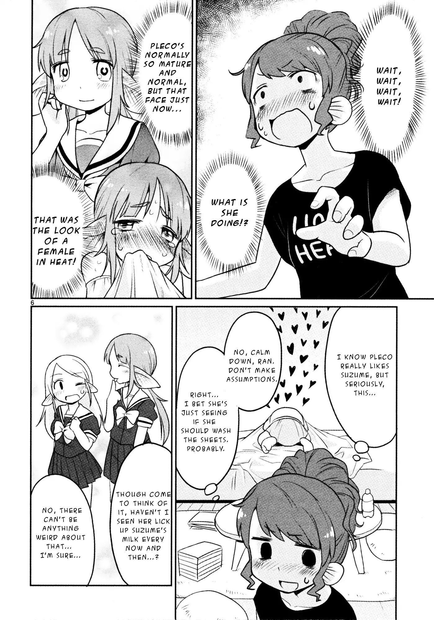 Shinkaigyo no Anko-san Chapter 19 page 6 - Chapter 19: The Tropical Fish's Weekend