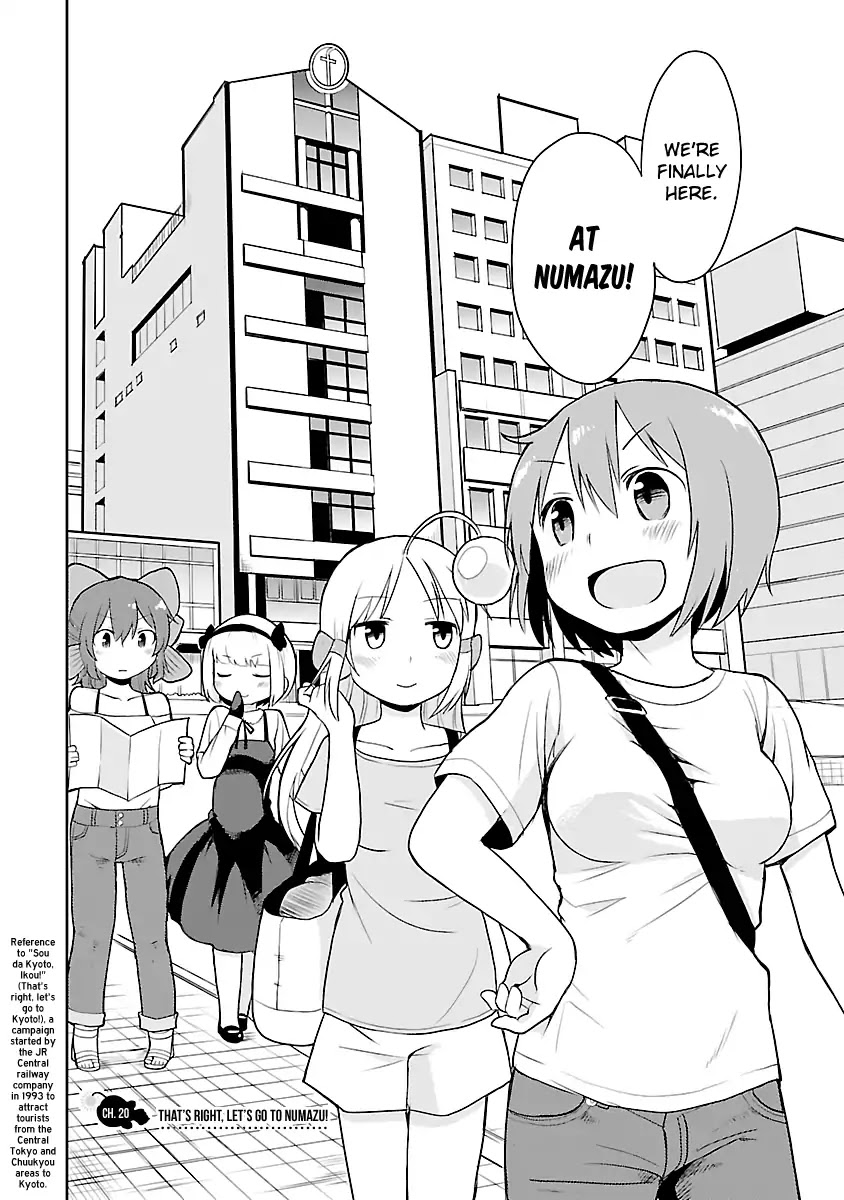 Shinkaigyo no Anko-san Chapter 20 page 4 - Chapter 20: That's Right, Let's Go to Numazu!