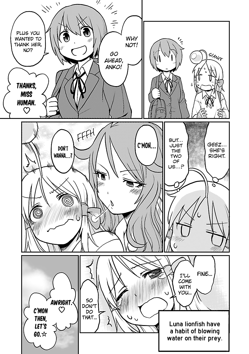 Shinkaigyo no Anko-san Chapter 22 page 10 - Chapter 22: Go, Mermaid Girls
