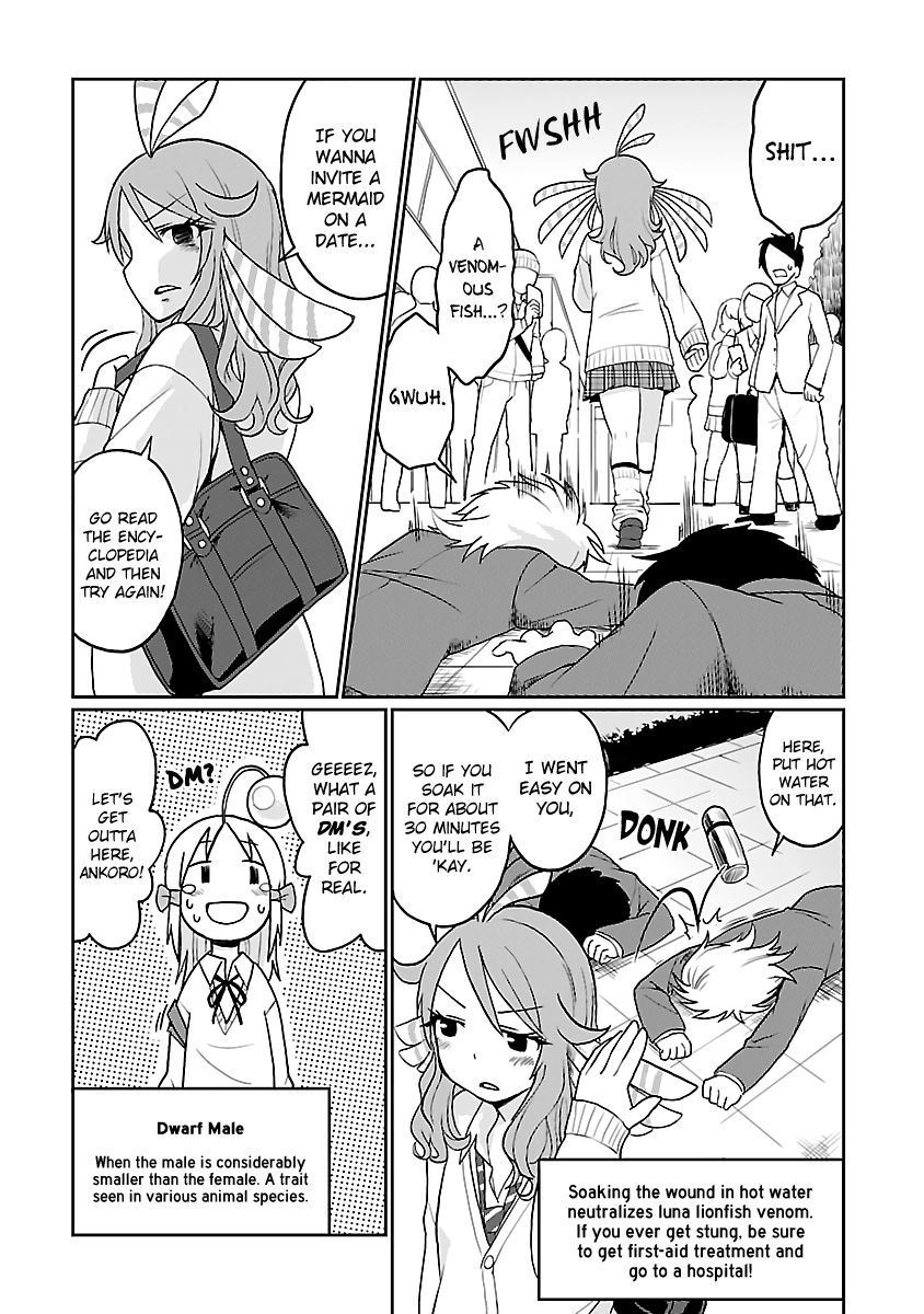 Shinkaigyo no Anko-san Chapter 22 page 15 - Chapter 22: Go, Mermaid Girls