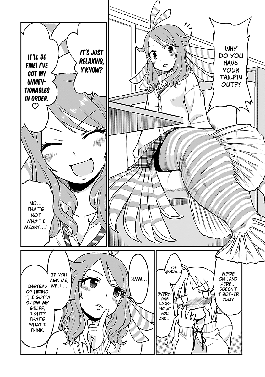 Shinkaigyo no Anko-san Chapter 22 page 17 - Chapter 22: Go, Mermaid Girls