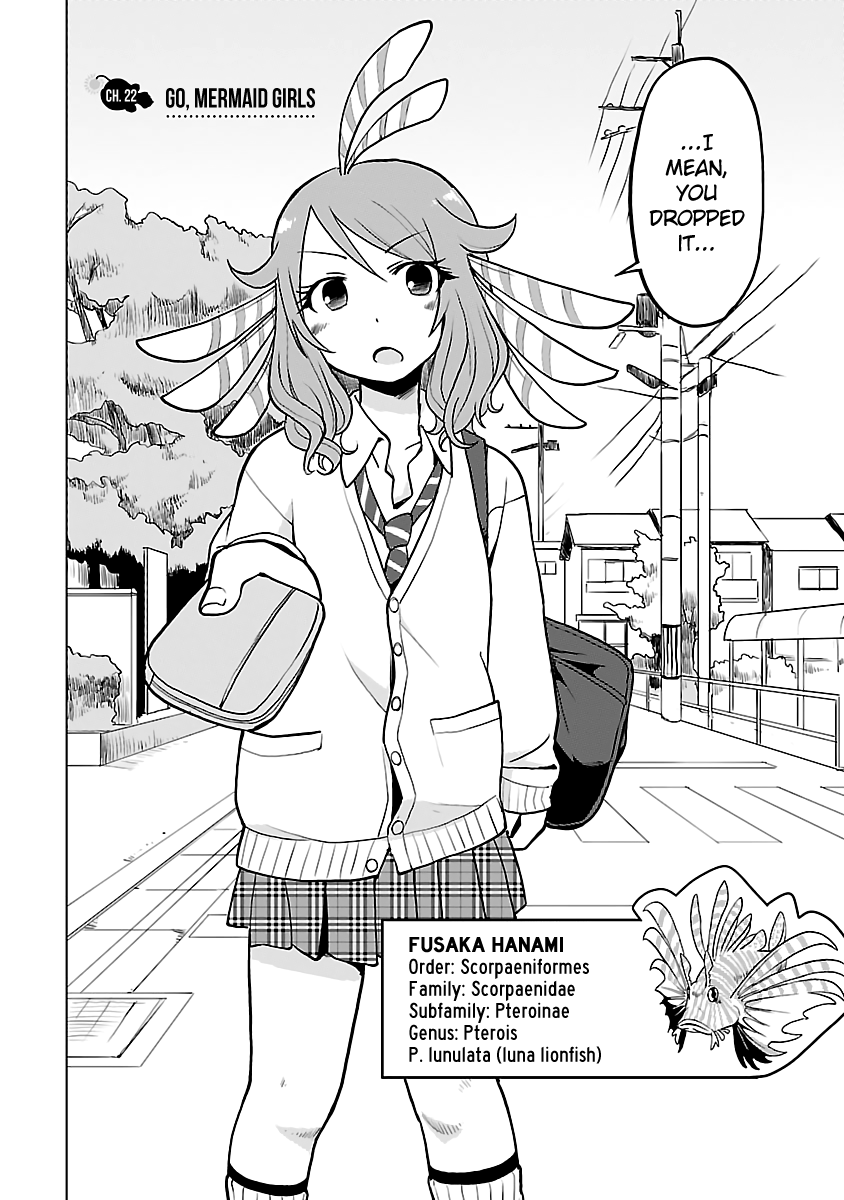 Shinkaigyo no Anko-san Chapter 22 page 5 - Chapter 22: Go, Mermaid Girls