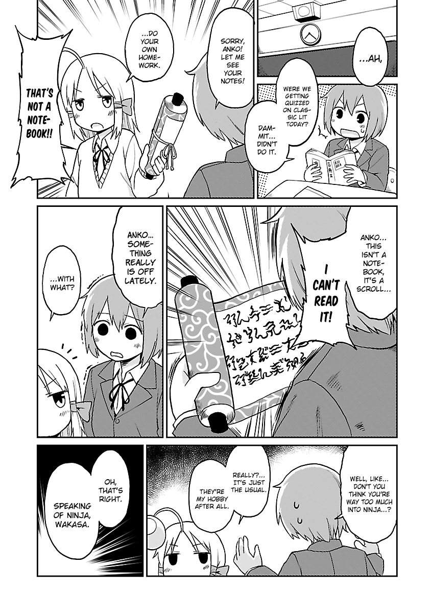 Shinkaigyo no Anko-san Chapter 24 page 9 - Chapter 24: Ninja From The Deep