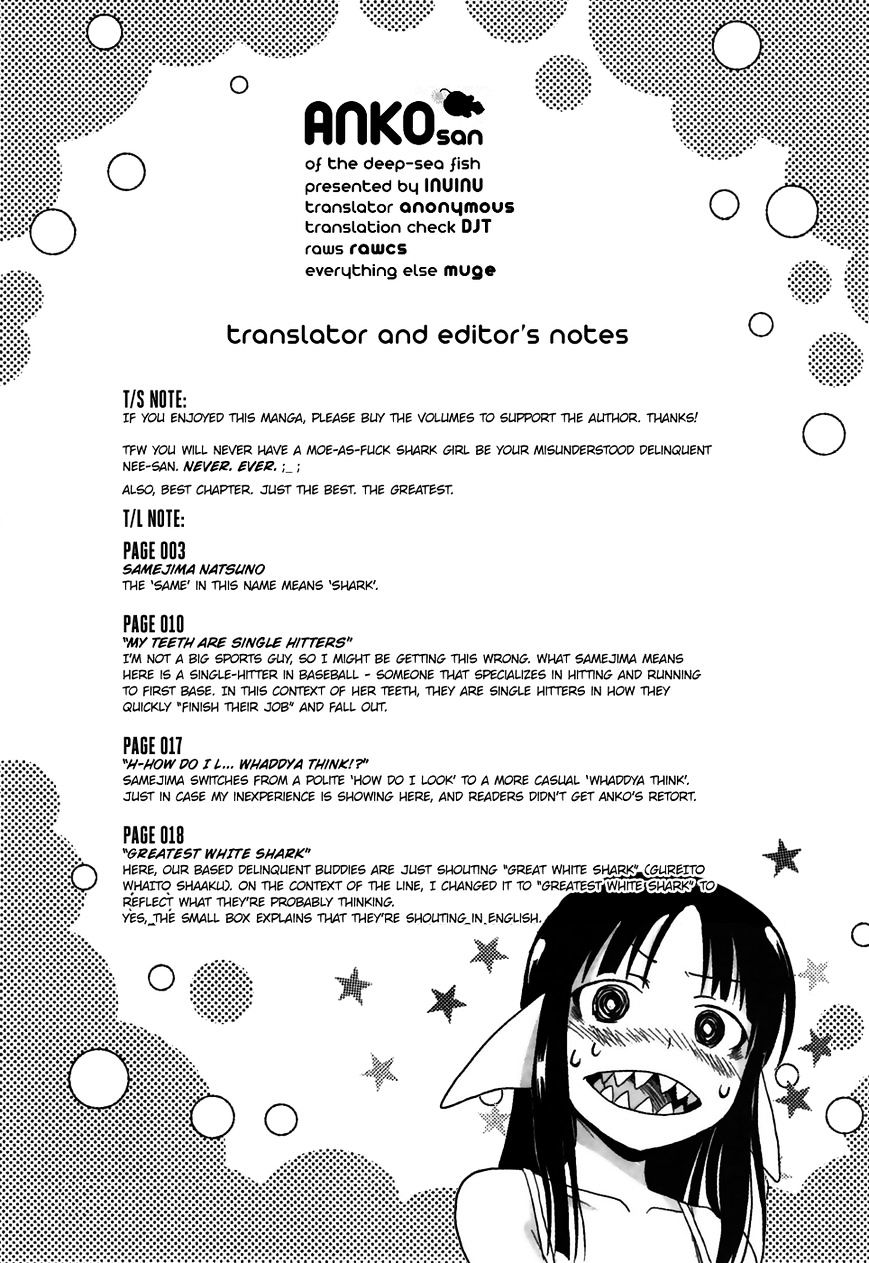 Shinkaigyo no Anko-san Chapter 8 page 21 - Chapter 8 : Carnivorous Fish Blues (Fixed)