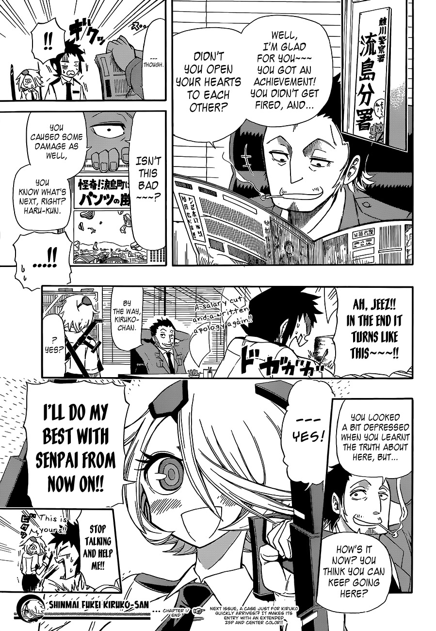 Shinmai Fukei Kiruko-san Chapter 1 page 52 - Chapter 1: That Policewoman - Otonashi Kiruko