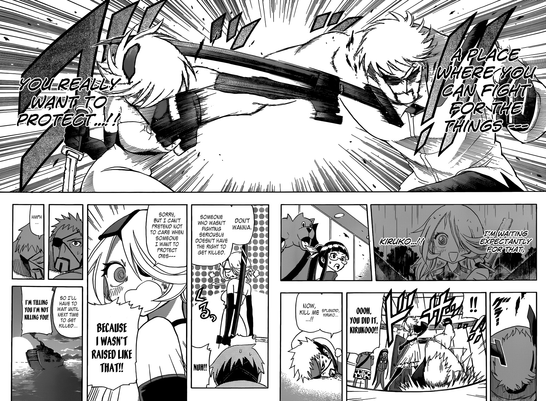 Shinmai Fukei Kiruko-san Chapter 12 page 14 - Chapter 12: Cerberus-kun and Cycloko-chan