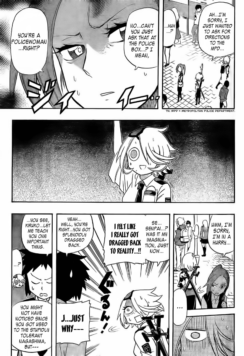Shinmai Fukei Kiruko-san Chapter 14 page 7 - Chapter 14: Kiruko's City Debut!!