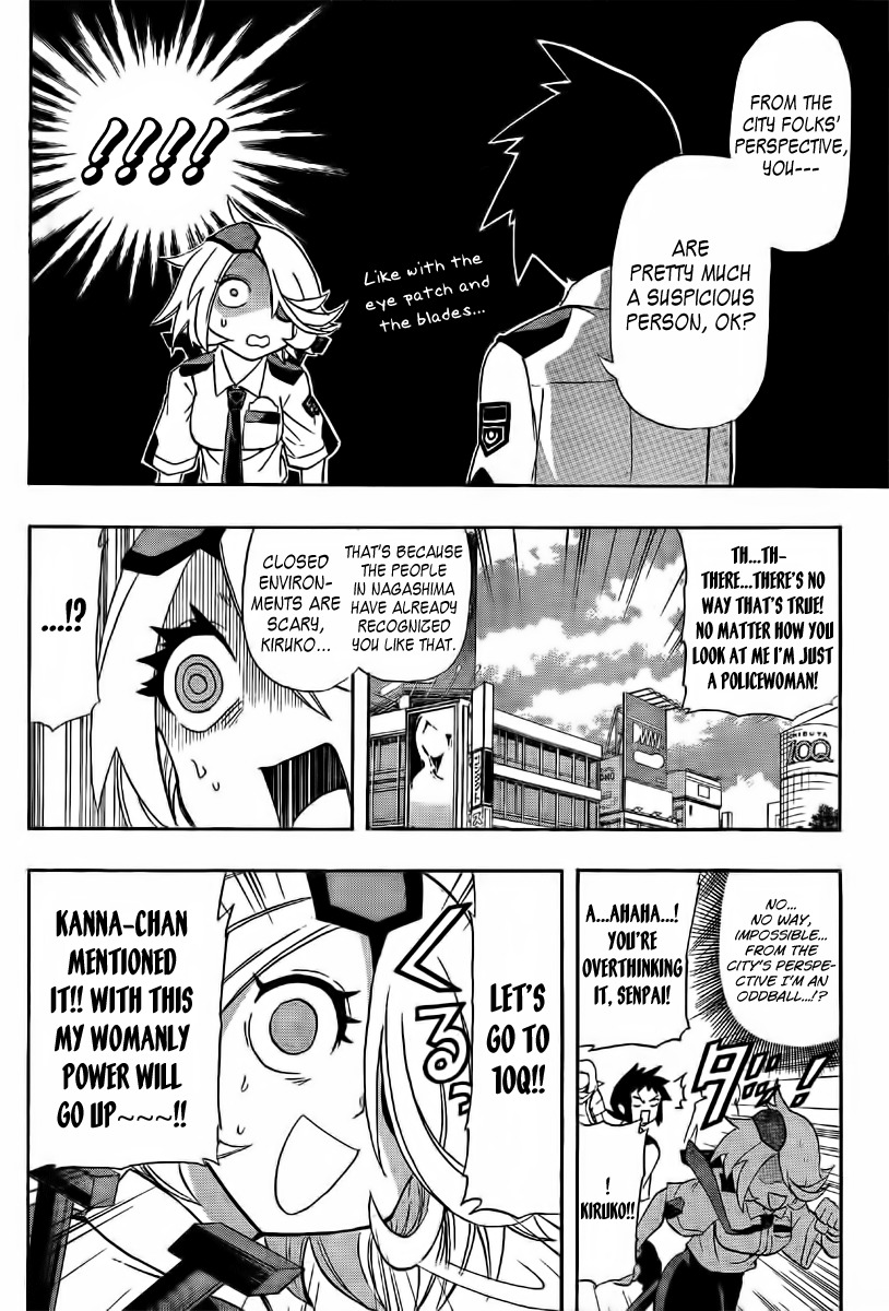 Shinmai Fukei Kiruko-san Chapter 14 page 8 - Chapter 14: Kiruko's City Debut!!