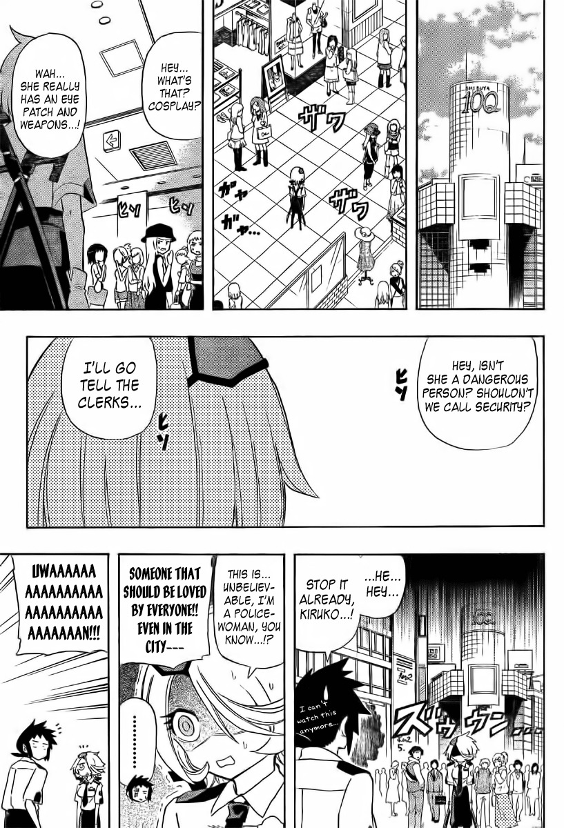 Shinmai Fukei Kiruko-san Chapter 14 page 9 - Chapter 14: Kiruko's City Debut!!