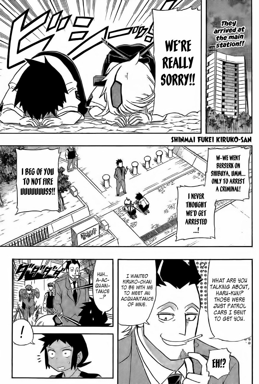 Shinmai Fukei Kiruko-san Chapter 15 page 1 - Chapter 15: Kiruko Lands at the Main Station!!