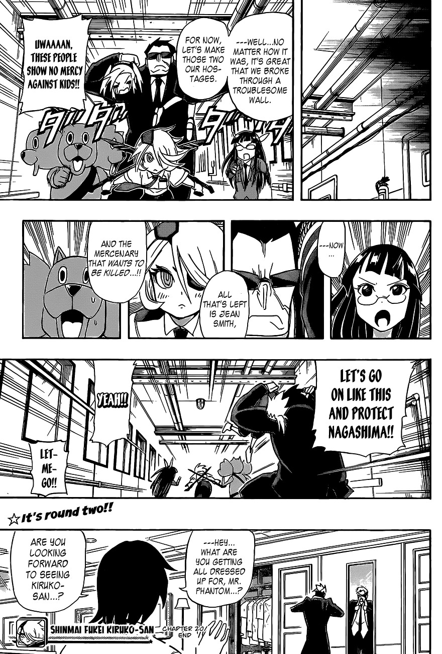 Shinmai Fukei Kiruko-san Chapter 20 page 19 - Chapter 20: Kiruko-san's Earnest Kick the Can!!
