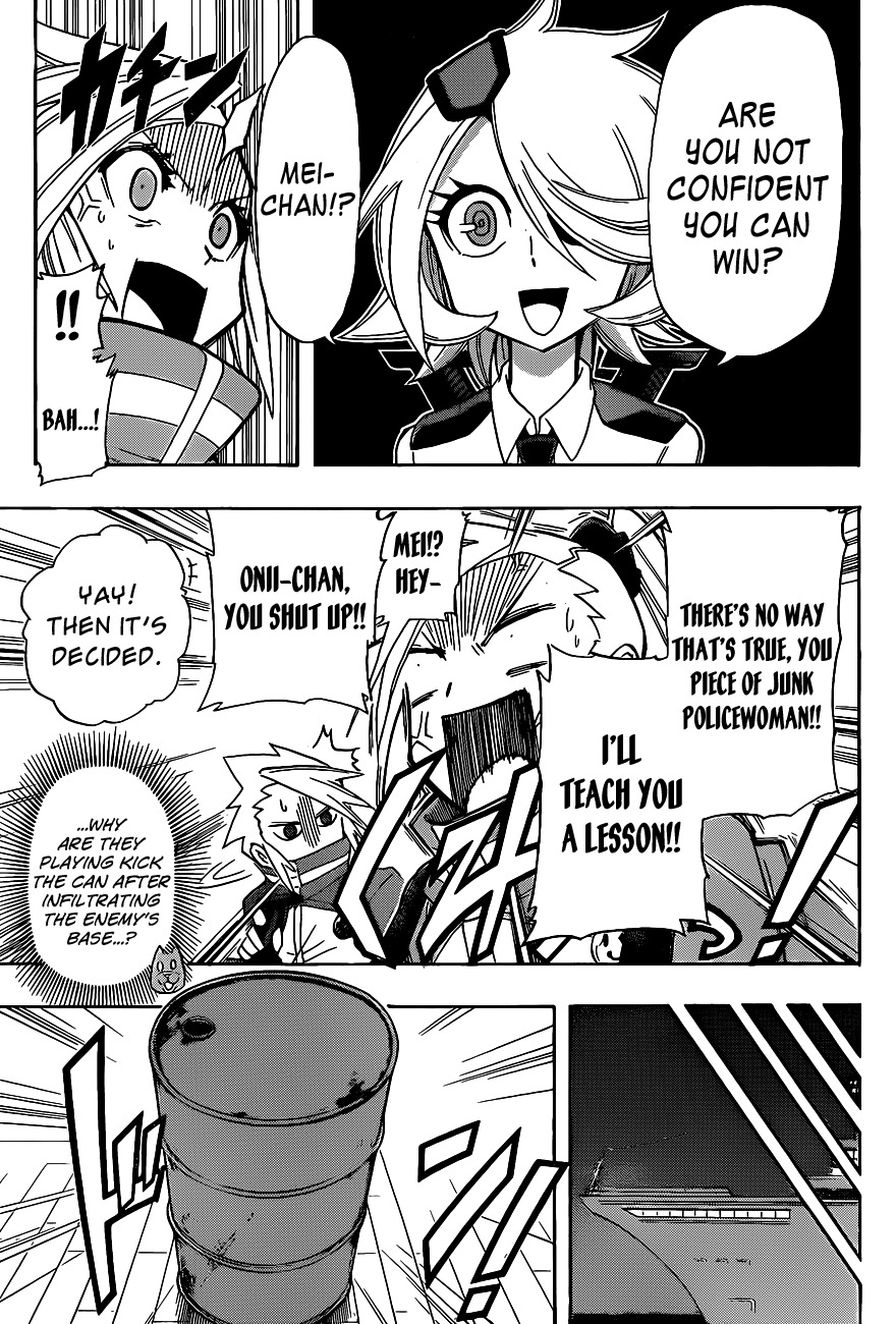 Shinmai Fukei Kiruko-san Chapter 20 page 5 - Chapter 20: Kiruko-san's Earnest Kick the Can!!