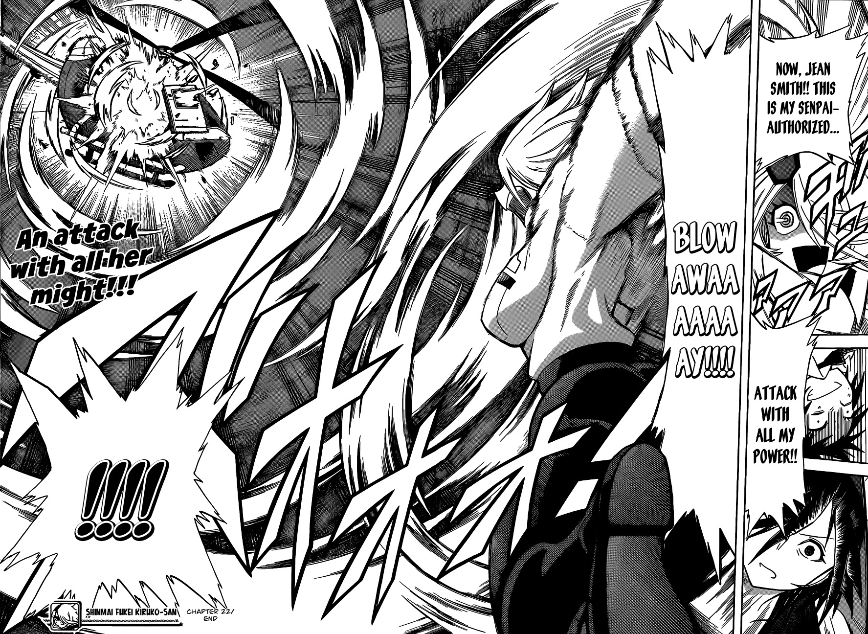 Shinmai Fukei Kiruko-san Chapter 22 page 18 - Chapter 22: Decisive Battle! Kiruko vs Jean Smith!!