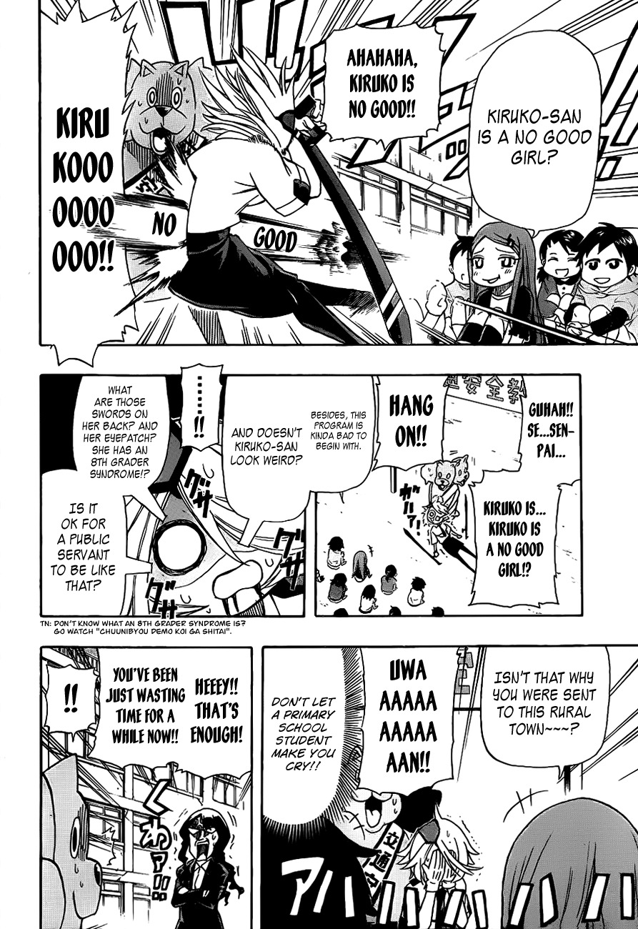 Shinmai Fukei Kiruko-san Chapter 3 page 13 - Chapter 3: Kiruko's Road Safety Lesson