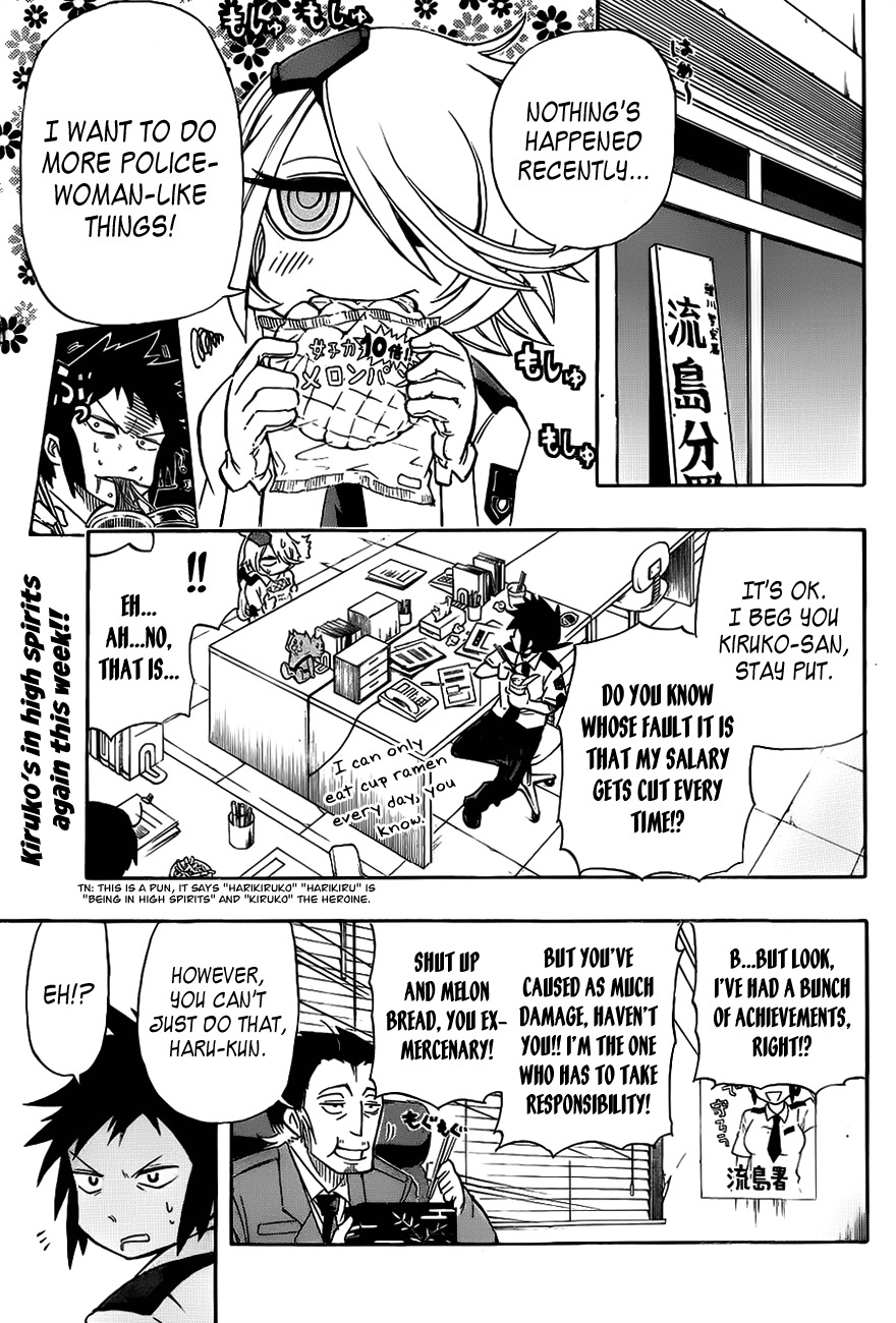 Shinmai Fukei Kiruko-san Chapter 3 page 2 - Chapter 3: Kiruko's Road Safety Lesson