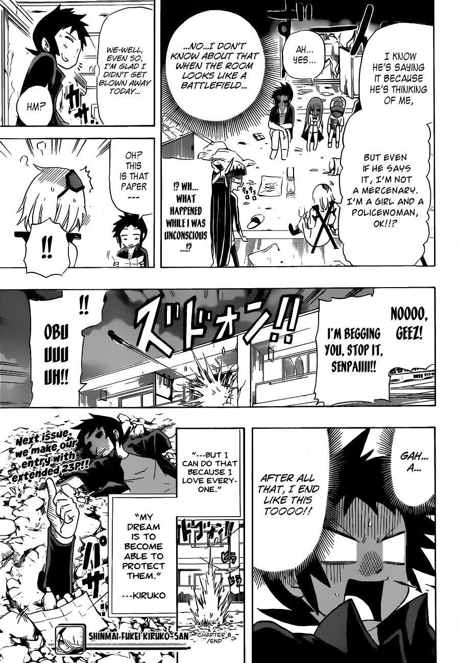 Shinmai Fukei Kiruko-san Chapter 8 page 19 - Chapter 8: Kiruko's Home Visit