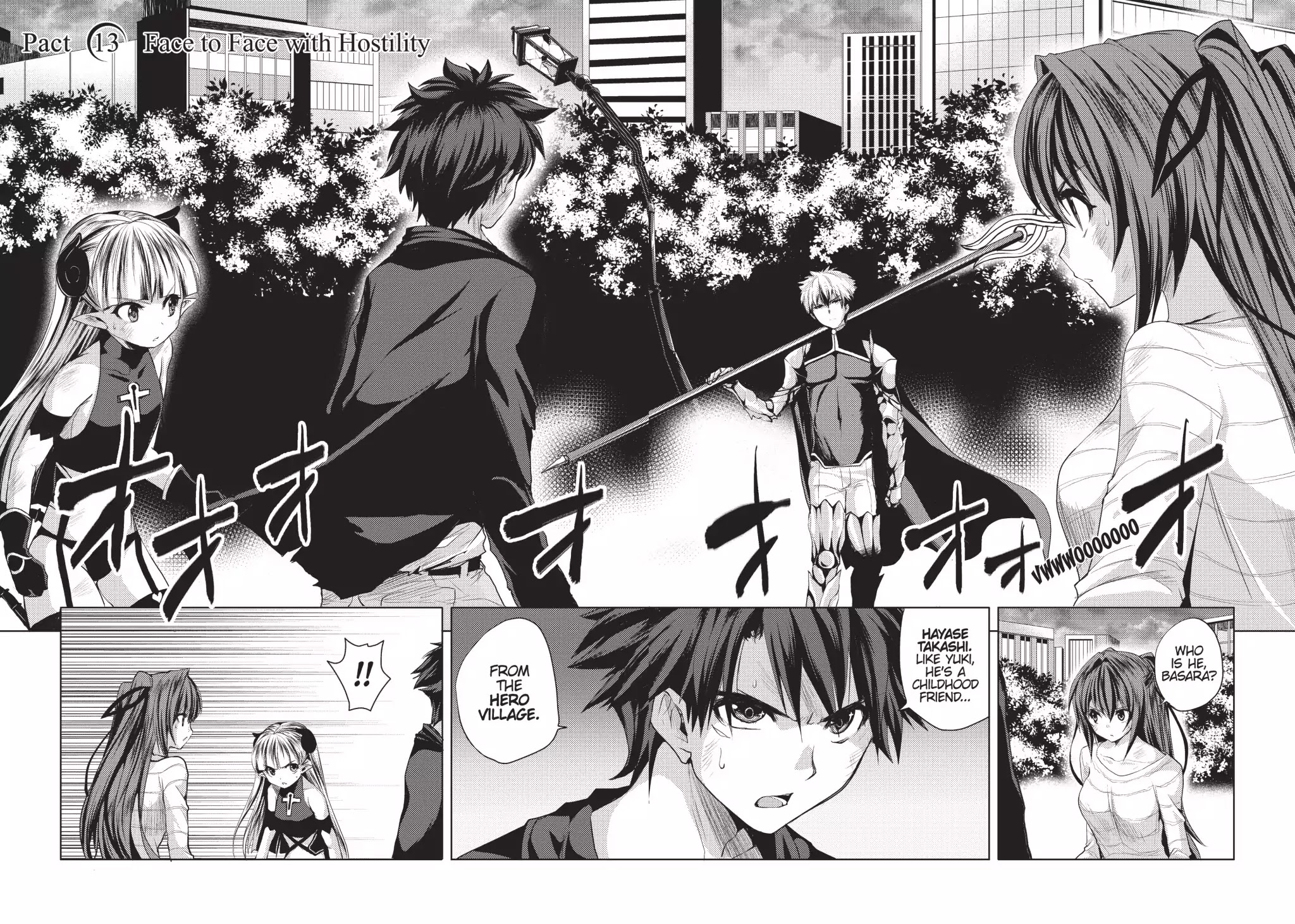 Shinmai Maou no Keiyakusha Chapter 13 page 2 - Chapter 13: Vol.3 Pact 13: Face to Face with Hostility
