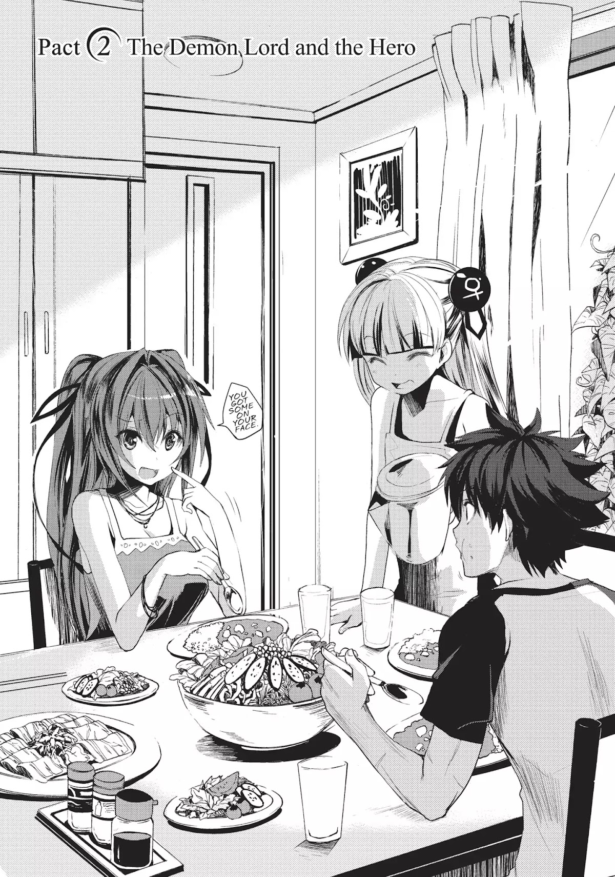 Shinmai Maou no Keiyakusha Chapter 2 page 2 - Chapter 2: Vol.1 Pact 2: The Demon Lord and the Hero