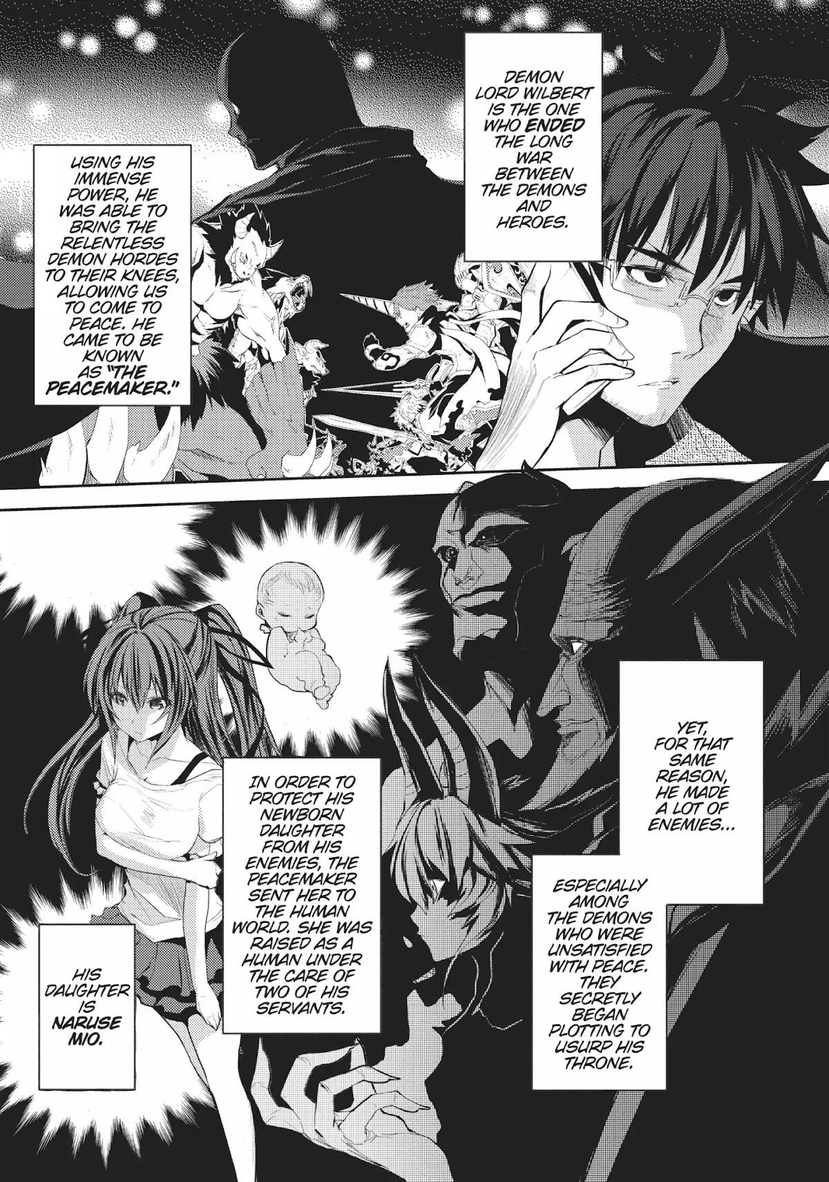 Shinmai Maou no Keiyakusha Chapter 2 page 21 - Chapter 2: Vol.1 Pact 2: The Demon Lord and the Hero