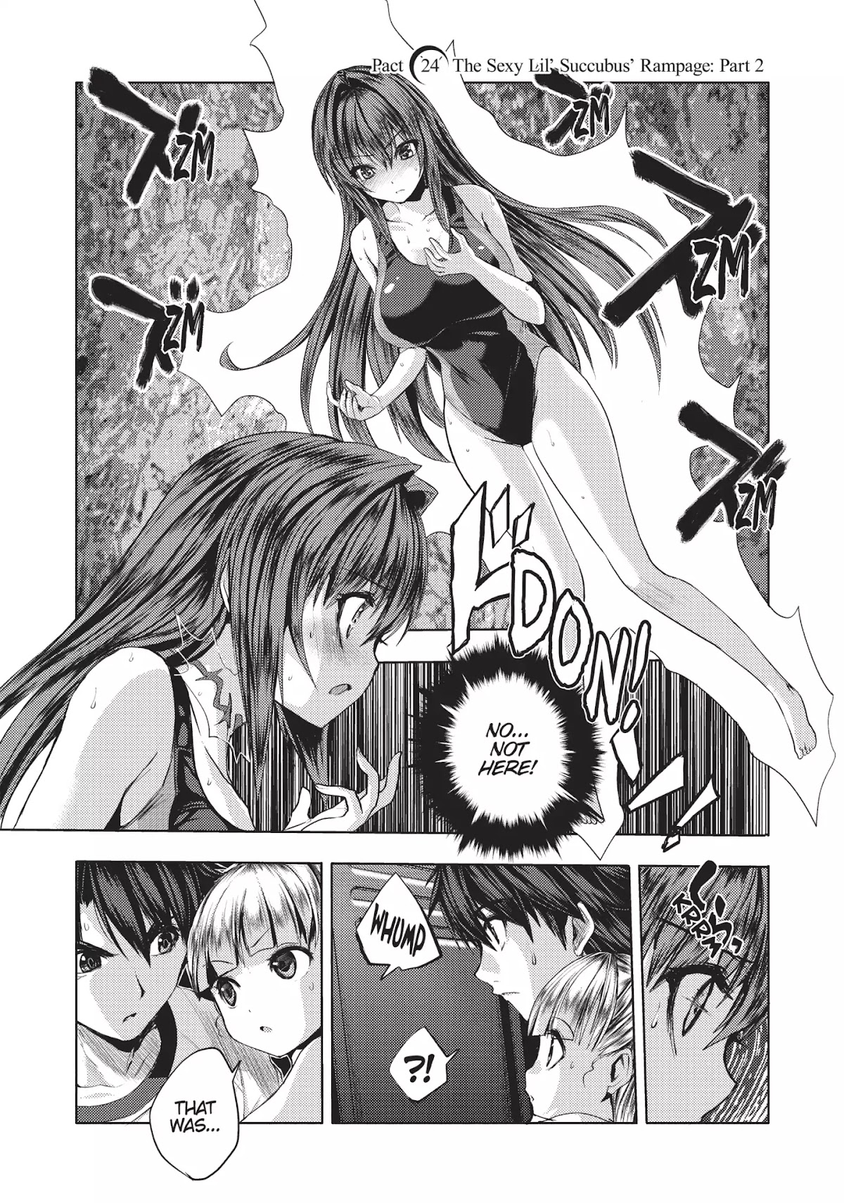 Shinmai Maou no Keiyakusha Chapter 24 page 1 - Chapter 24: Vol.6 Pact 24: The Sexy Lil' Succubus' Rampage: Part 2
