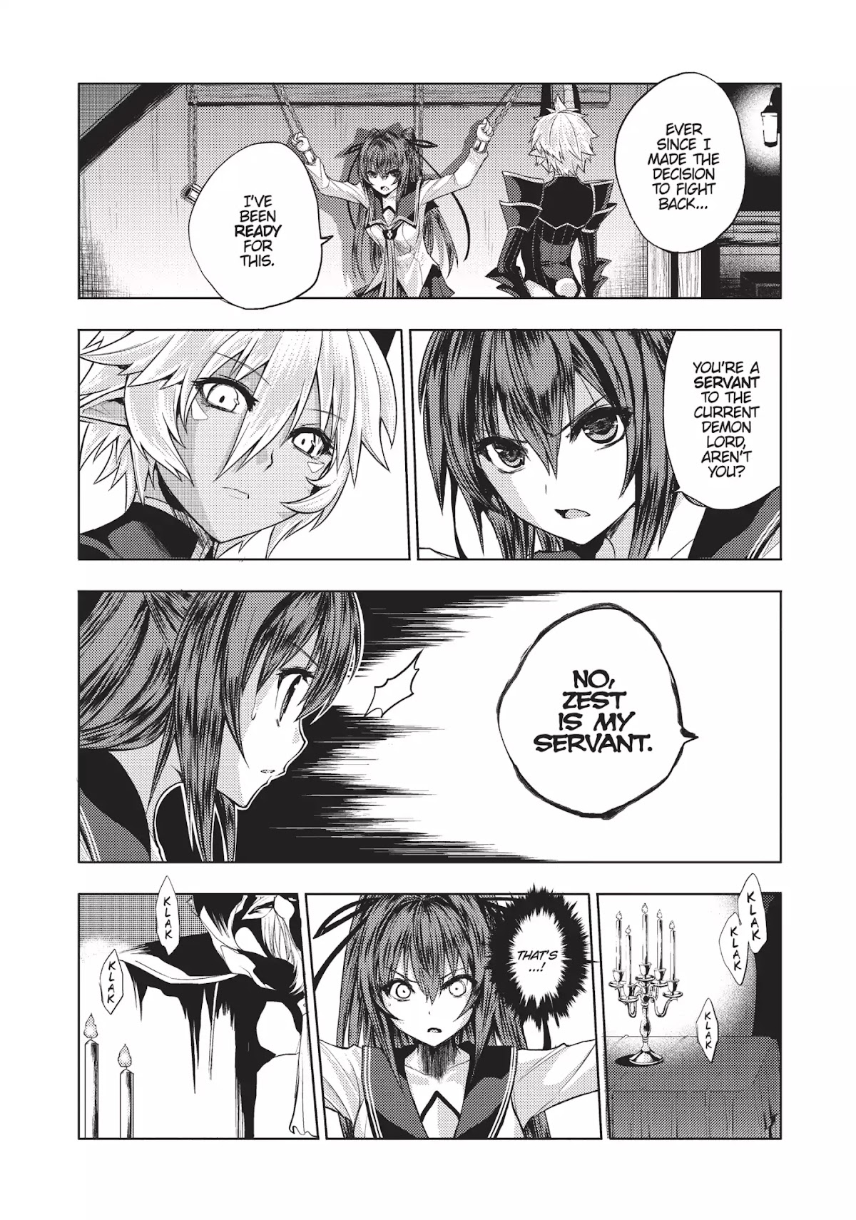 Shinmai Maou no Keiyakusha Chapter 27 page 8 - Chapter 27: Vol.7 Pact 27: Betrayal, and Then...