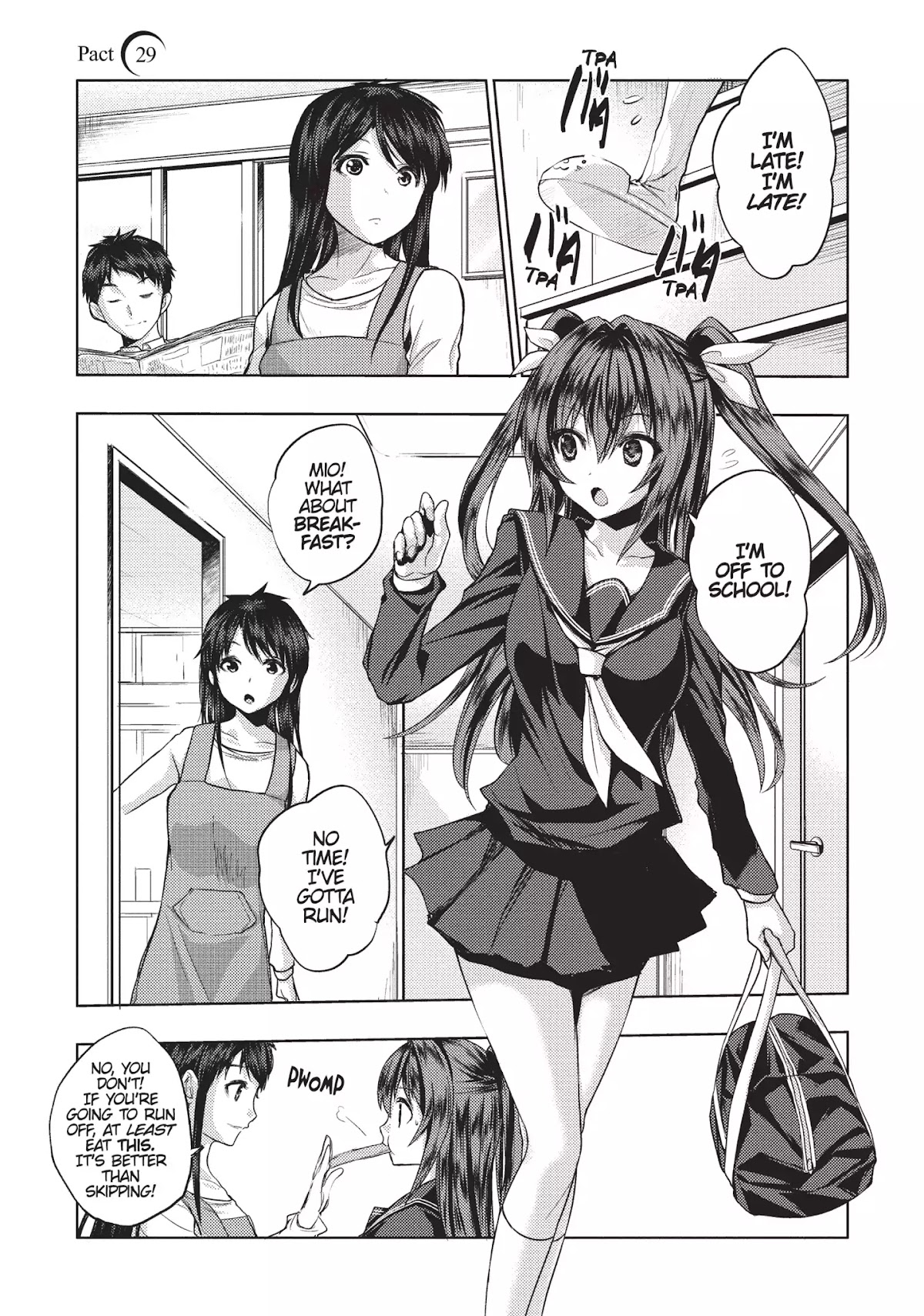 Shinmai Maou no Keiyakusha Chapter 29 page 1 - Chapter 29: Vol.7 Pact 29: Parting and Reunion