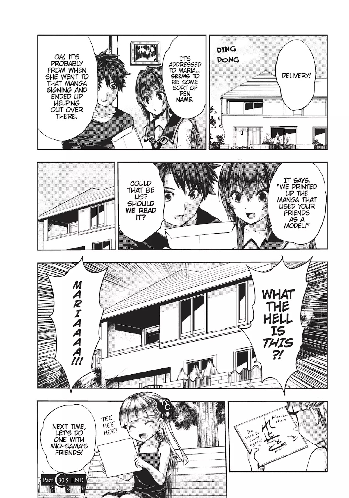 Shinmai Maou no Keiyakusha Chapter 30.5 page 18 - Chapter 30.5: Vol.7 Pact 30.5: Maria the Graphic Novelist