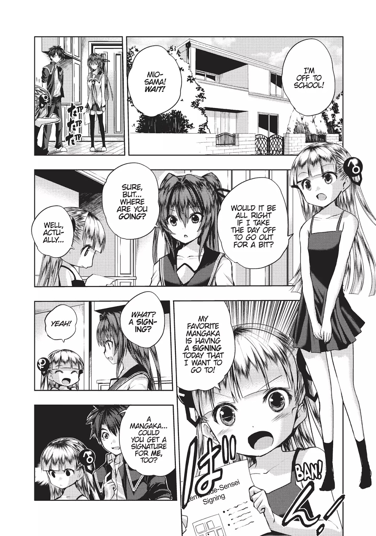 Shinmai Maou no Keiyakusha Chapter 30.5 page 2 - Chapter 30.5: Vol.7 Pact 30.5: Maria the Graphic Novelist