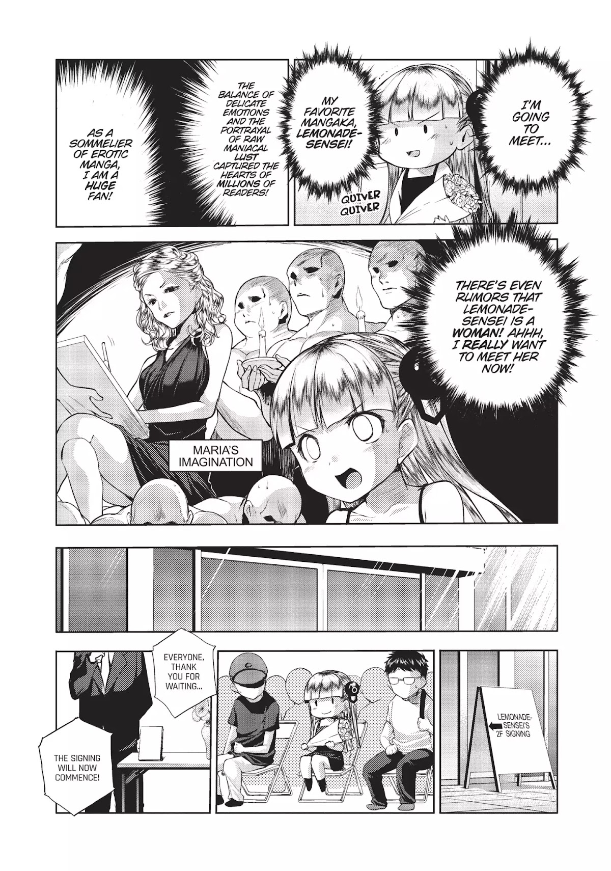 Shinmai Maou no Keiyakusha Chapter 30.5 page 4 - Chapter 30.5: Vol.7 Pact 30.5: Maria the Graphic Novelist